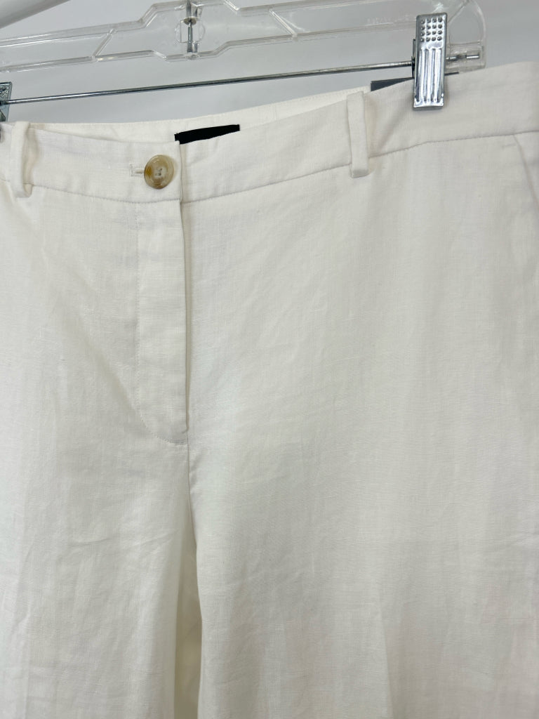 TALBOTS Size 12 White Women's Pants