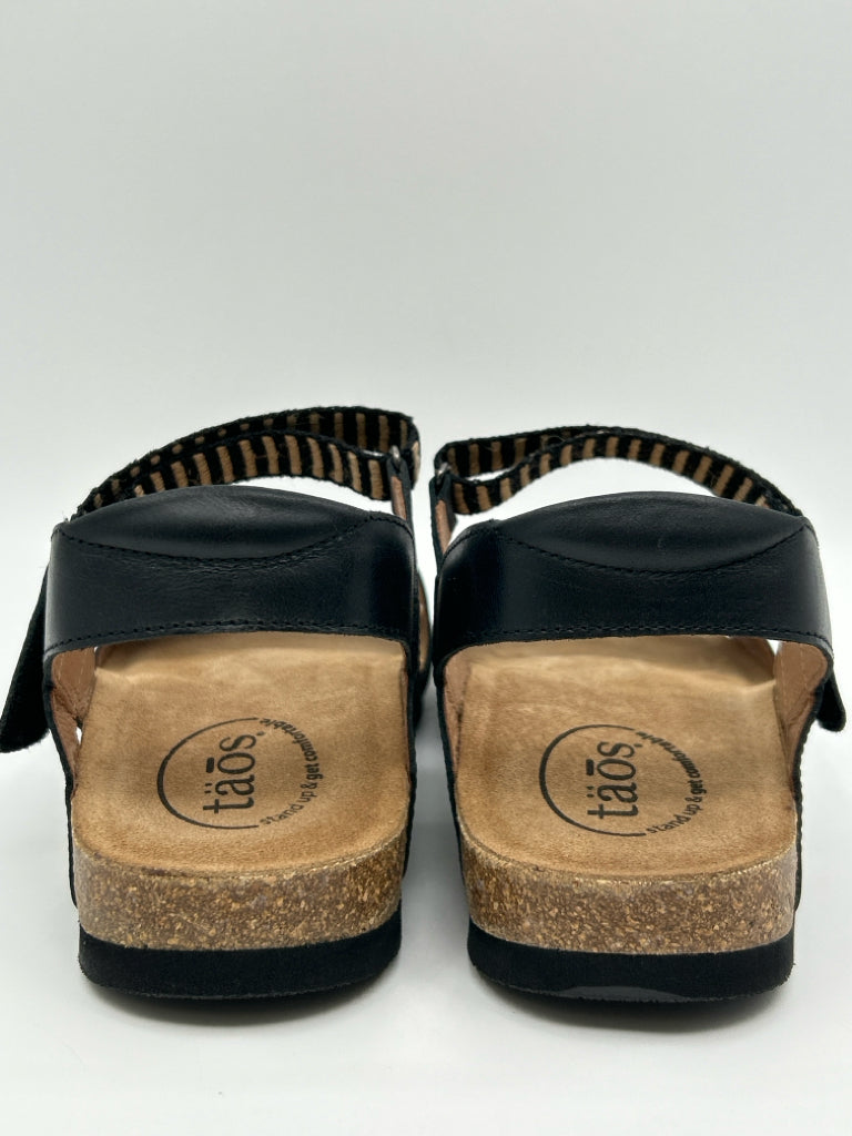 TAOS Size 9 Black Women's Symbol Sandal NIB