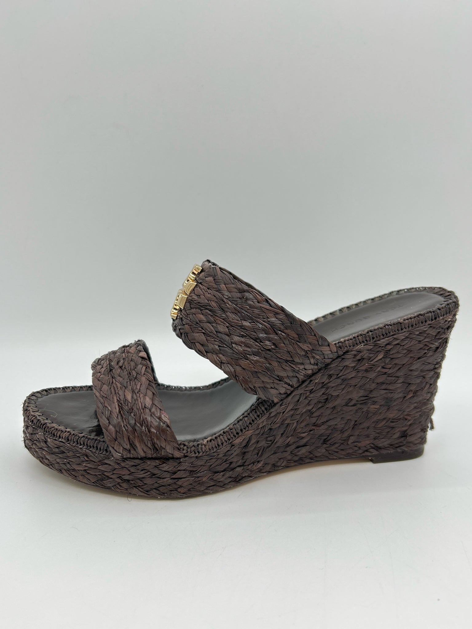 TORY BURCH Size 7.5M Brown Women Sandal
