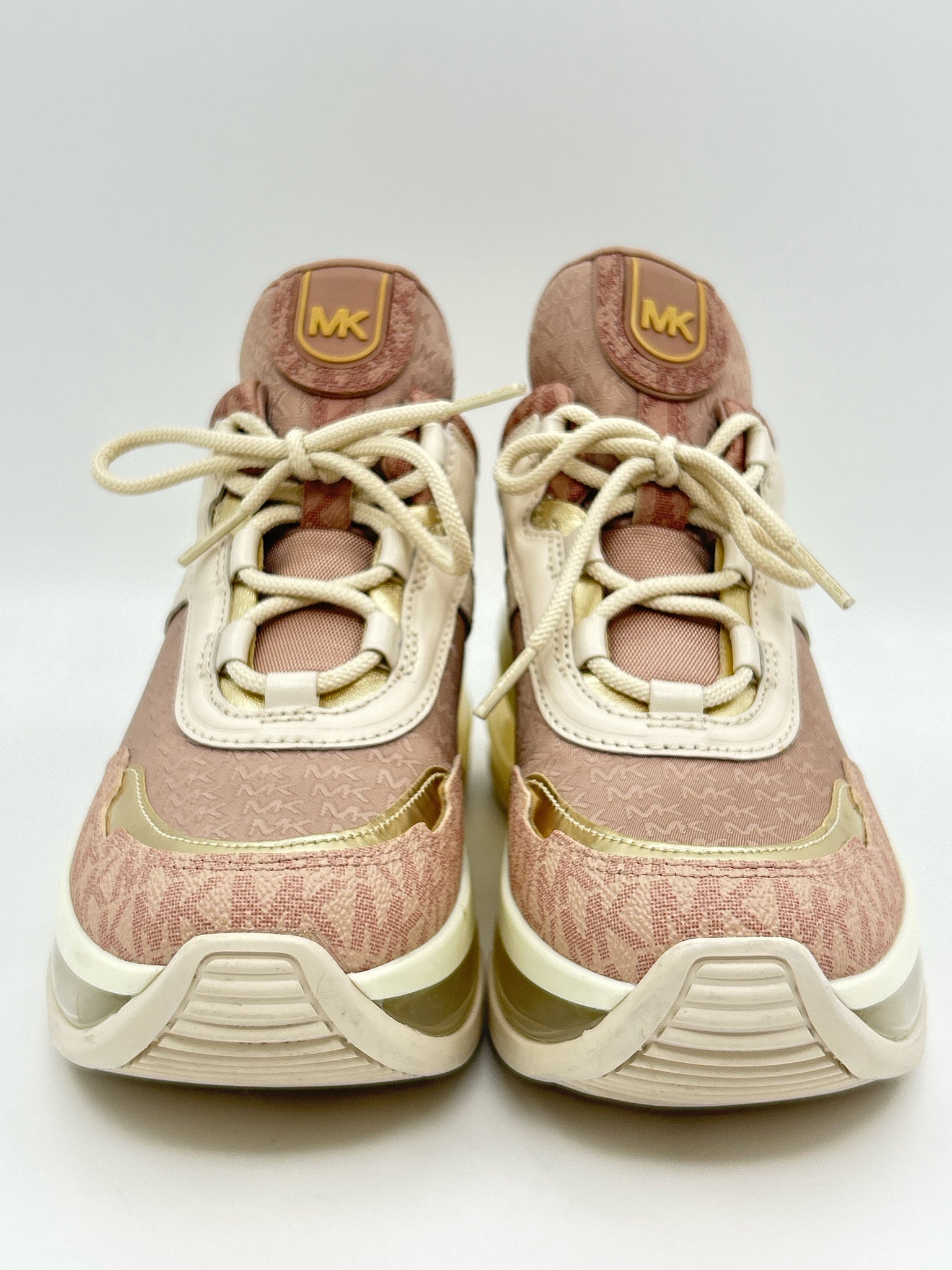 MICHAEL MICHAEL KORS Size 7M Mauve Print Women Sneakers