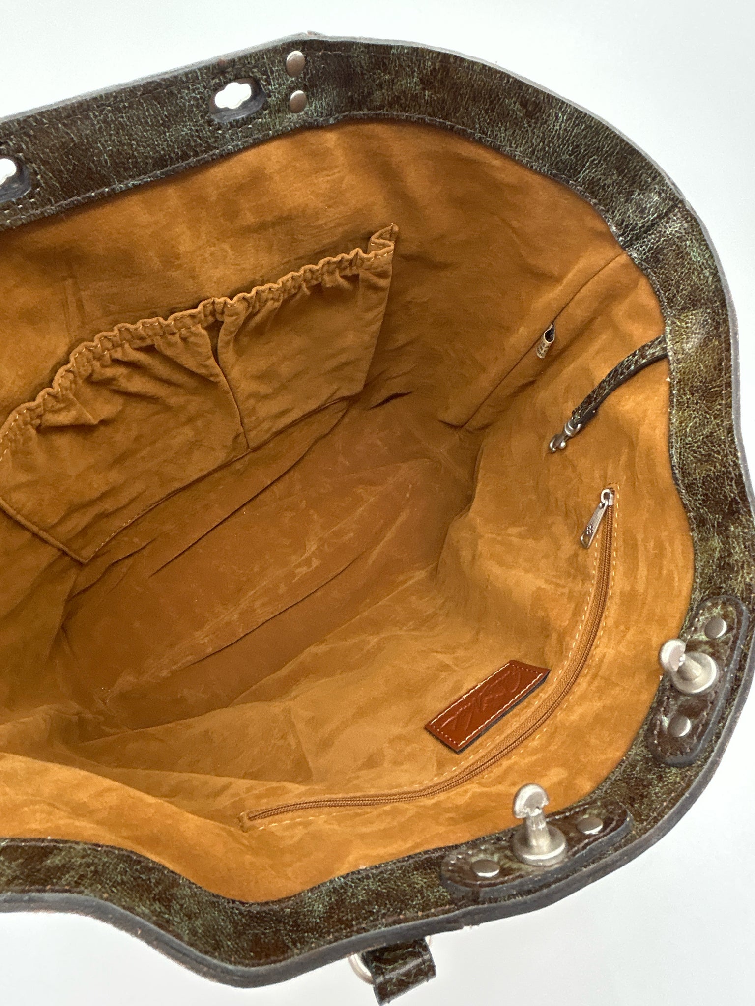 PATRICIA NASH Brown & Turquoise Women Tote