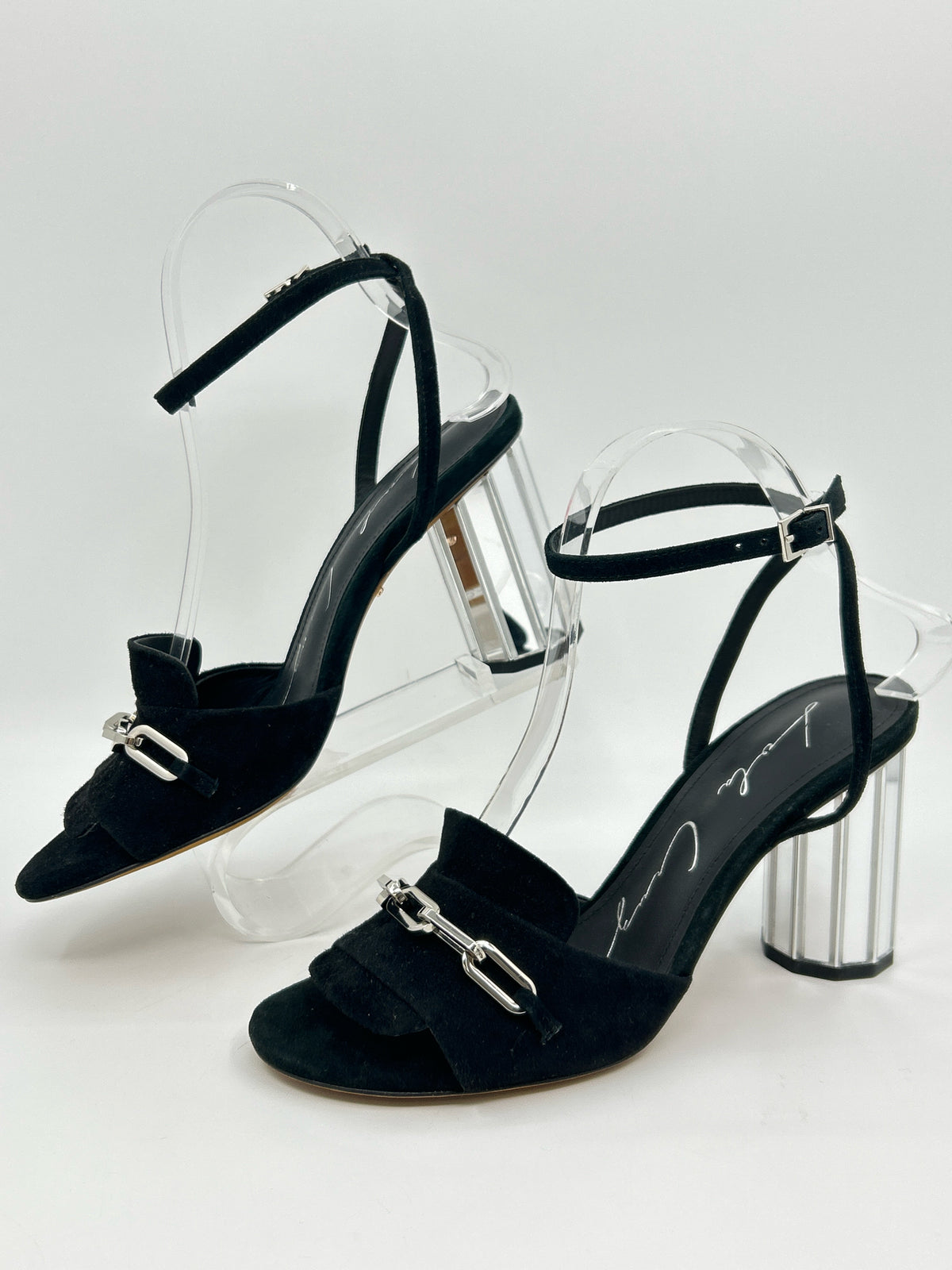 Lola Cruz Size 39/8 Black Women Pumps