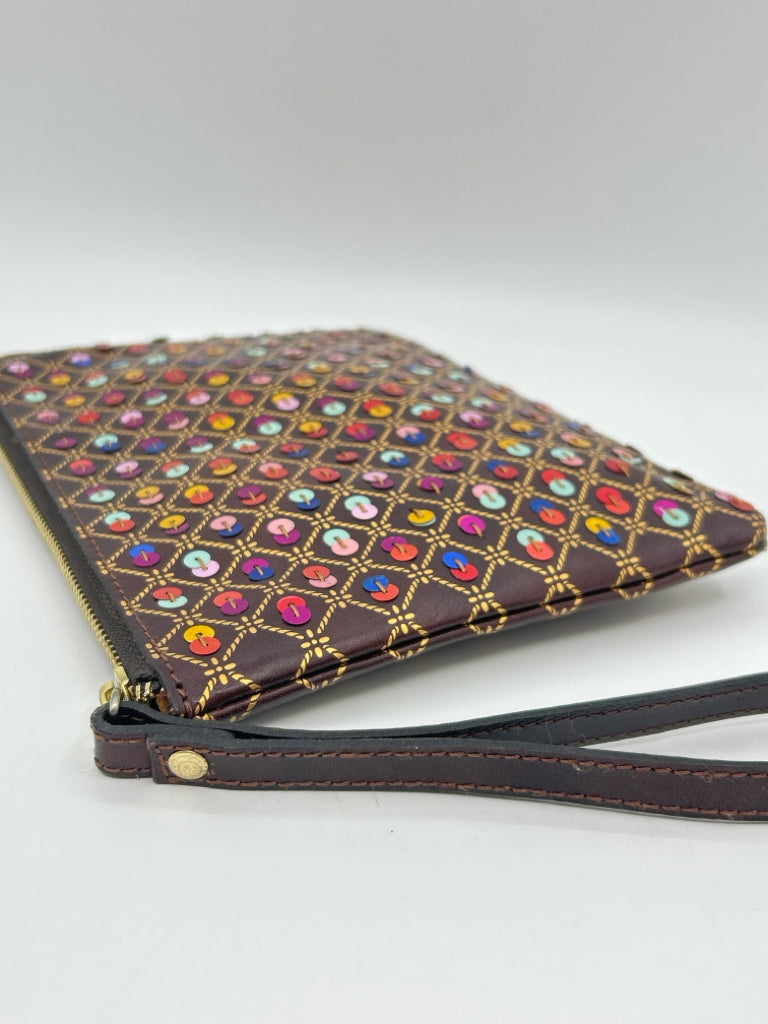 PATRICIA NASH Brown Wristlet