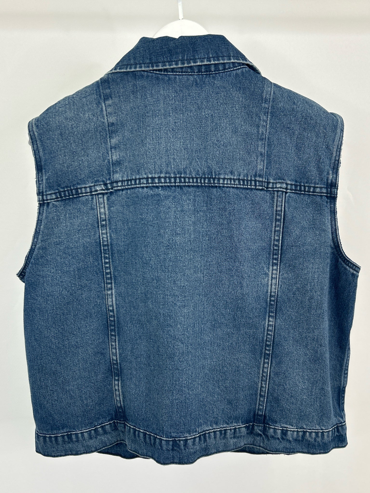 MICHAEL MICHAEL KORS Size XL BLUE DENIM Women Vest