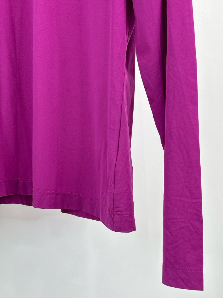 ST JOHN Women Size XL Fuschia Turtleneck