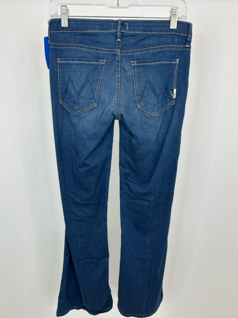 MOTHER Women Size 27/4 BLUE DENIM jeans