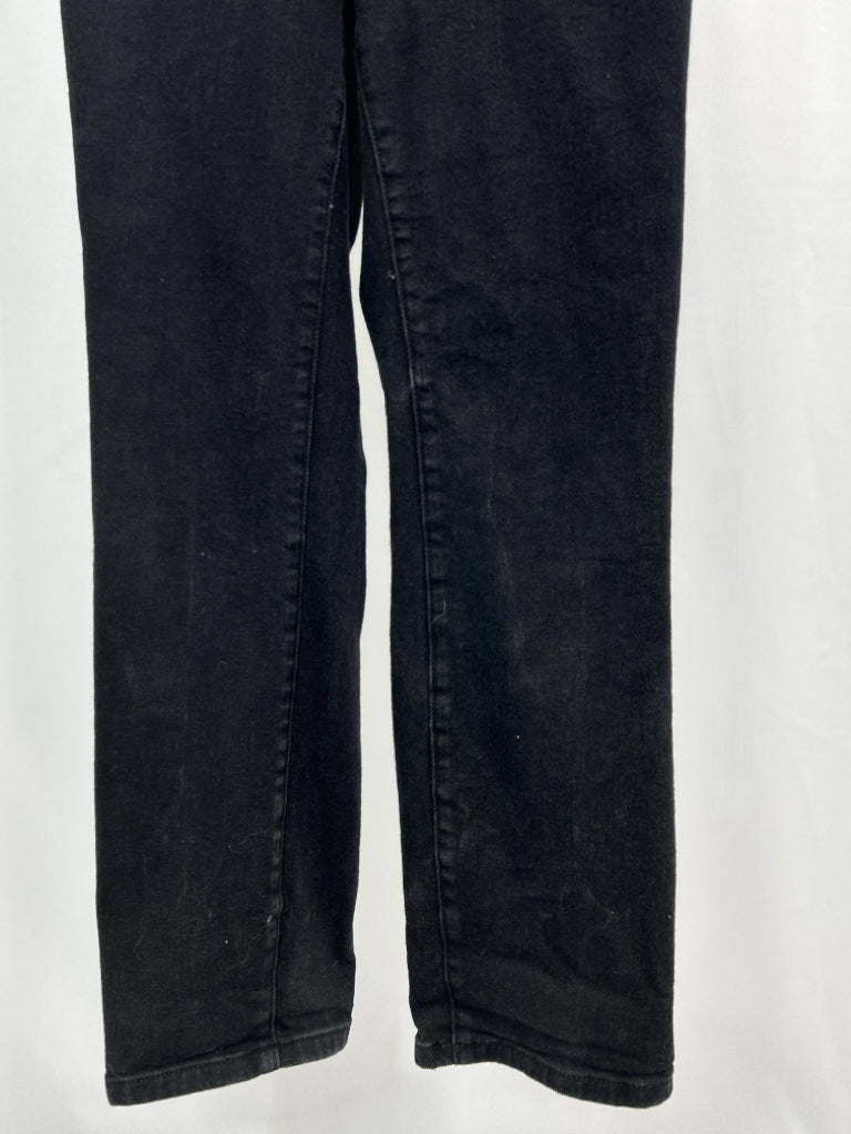 GOOD AMERICAN Women Size 2 BLACK DENIM Jumpsuit