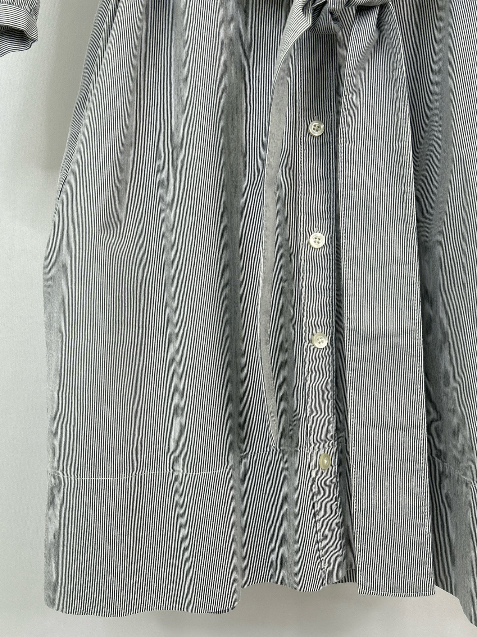 EVERLANE Size 12 NAVY STRIPED Women Dress