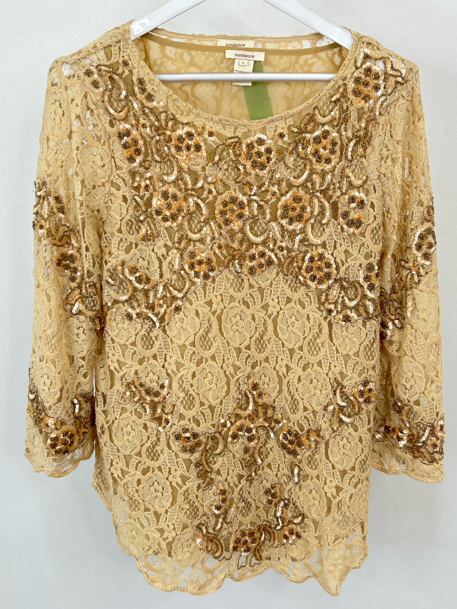 SUNDANCE Size L Beige Women 2-piece Set