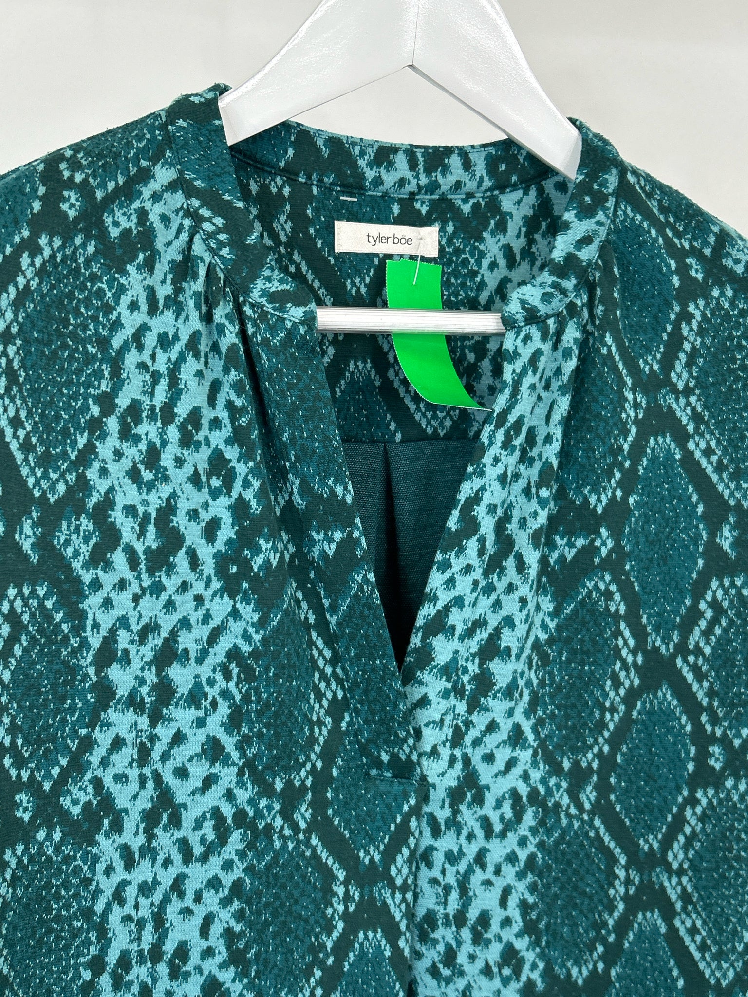 TYLER BOE Size S Teal and green Women's Dress