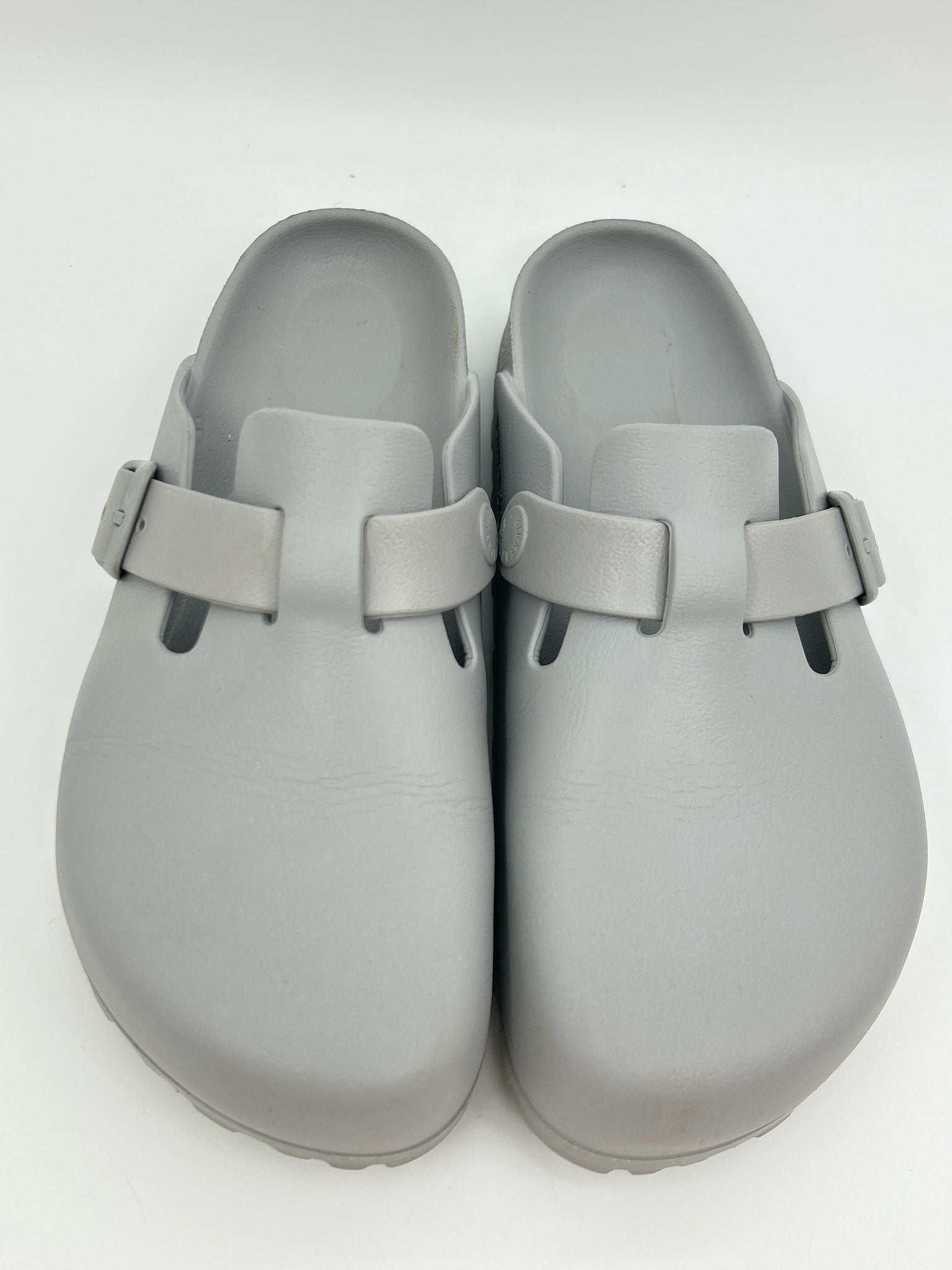 BIRKENSTOCK Size 38 Grey Women Sandal
