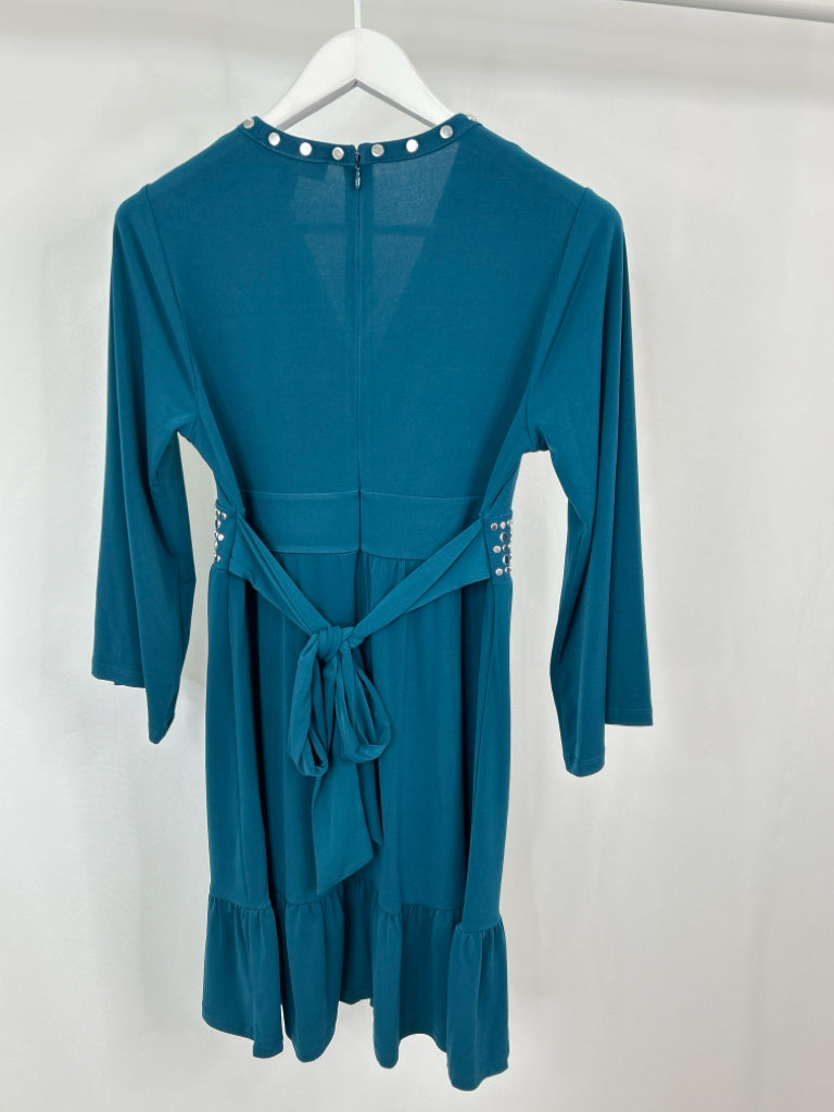 MICHAEL MICHAEL KORS Women Size M Teal Dress NWT