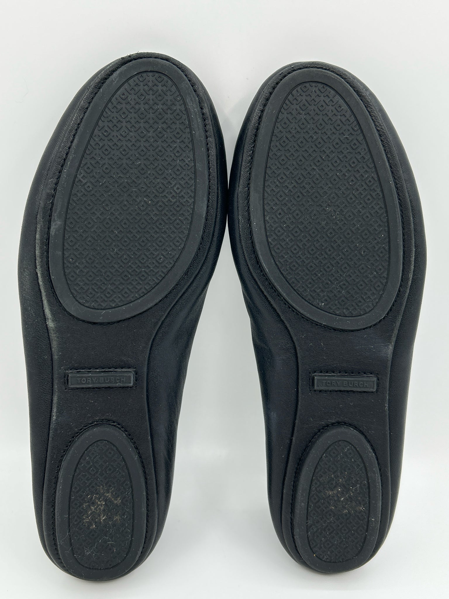 TORY BURCH Size 9.5M Black Women Flats