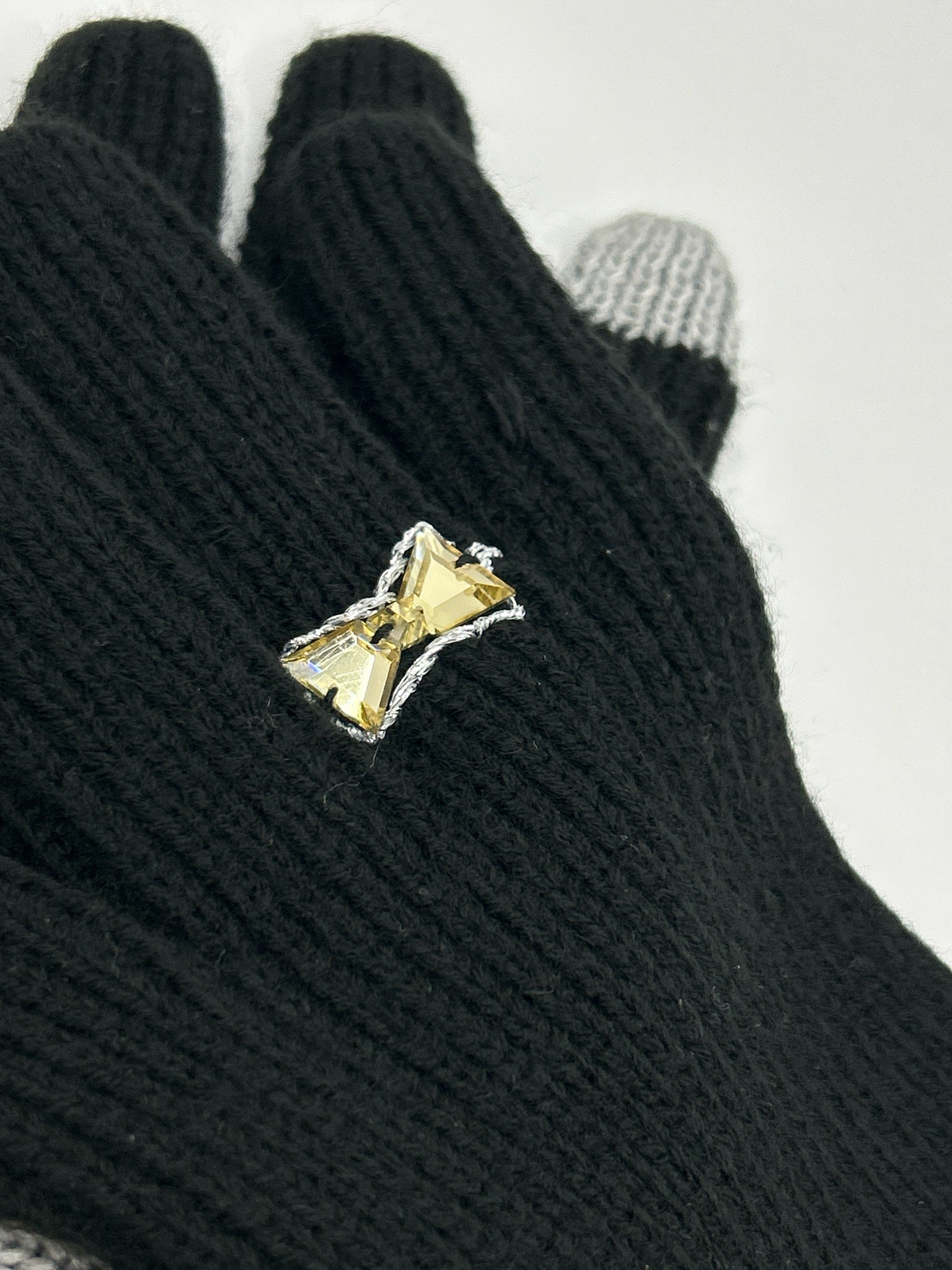 KATE SPADE Size One Size Black Women Gloves