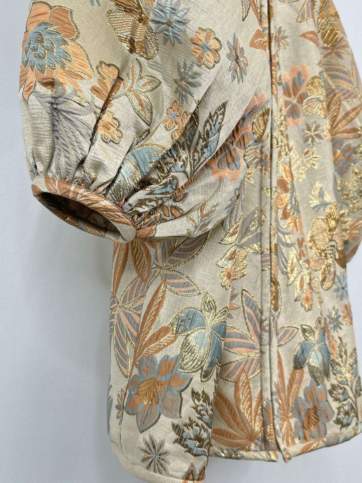 HOLLY SHAE Size S/M BEIGE FLORAL Women Dress