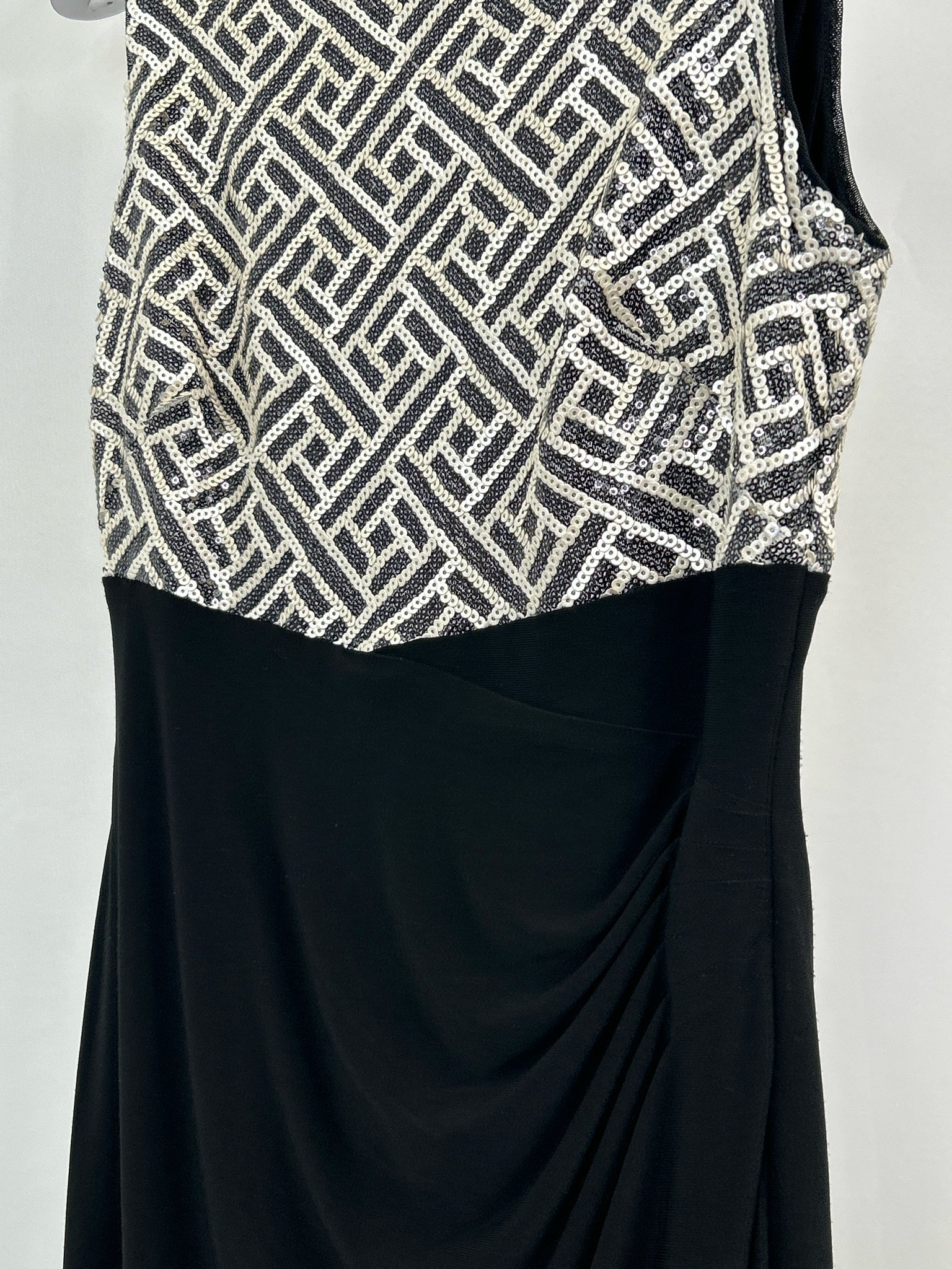 Lauren Ralph Lauren Size 10 Black & White Women Dress