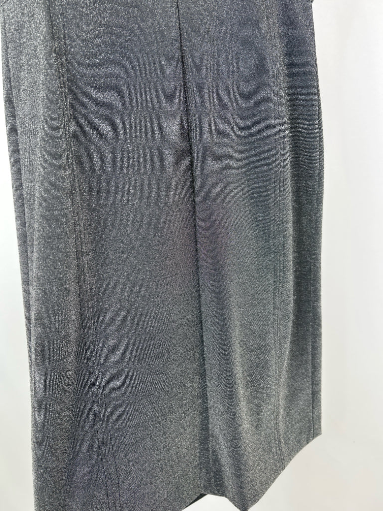 TOMMY HILFIGER Women Size 4 Metallic Silver Dress NWT