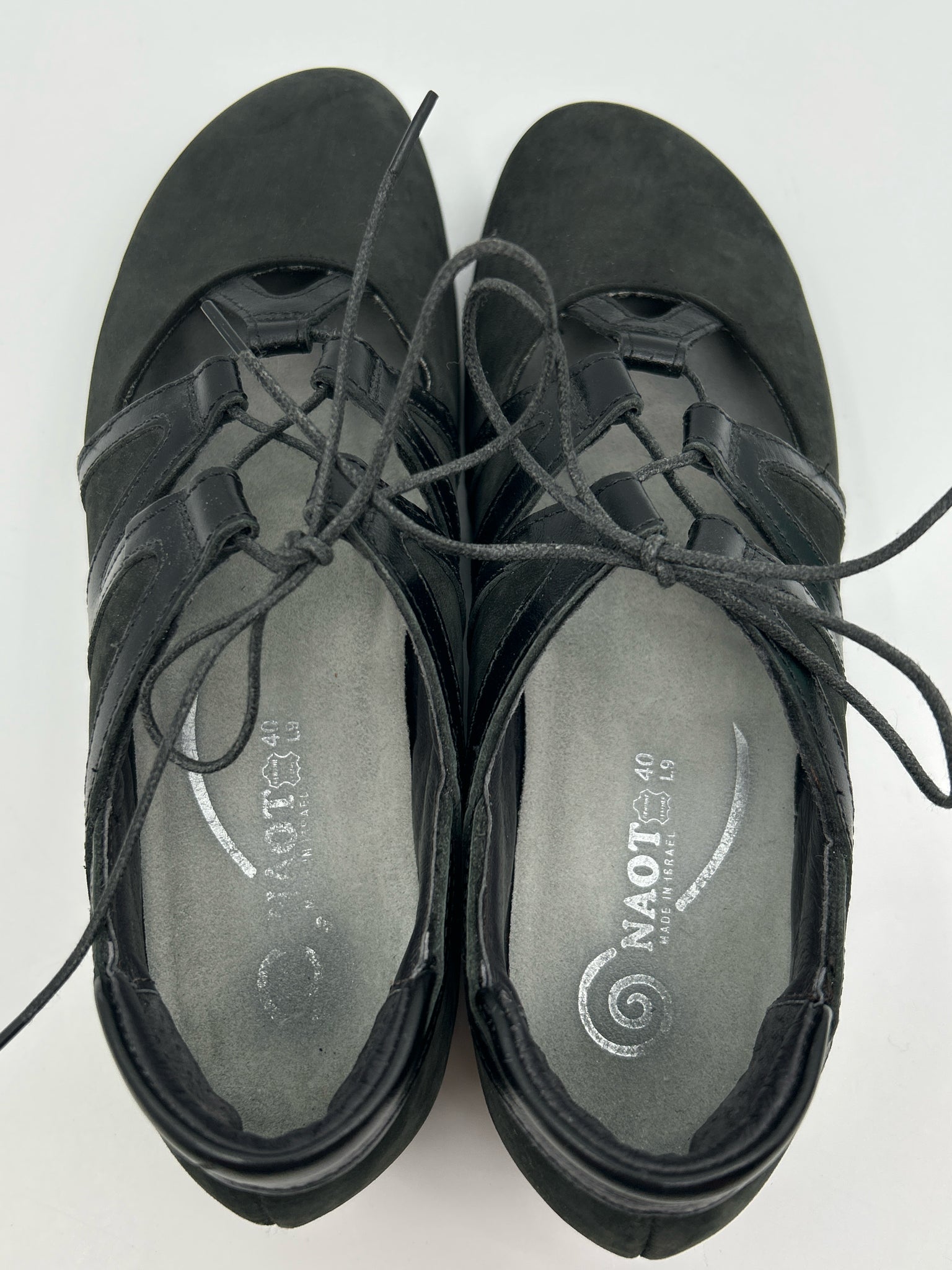 NAOT Size 40 Black Women Shoes