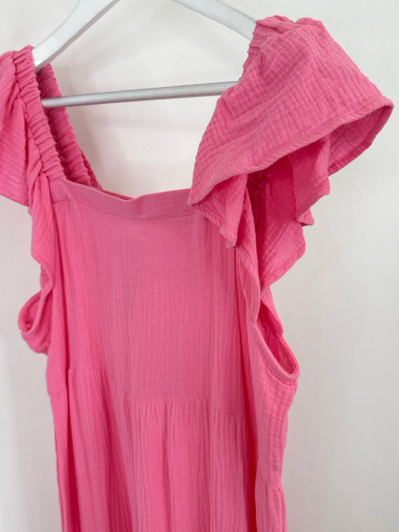 MUDPIE Size M Pink Women Dress