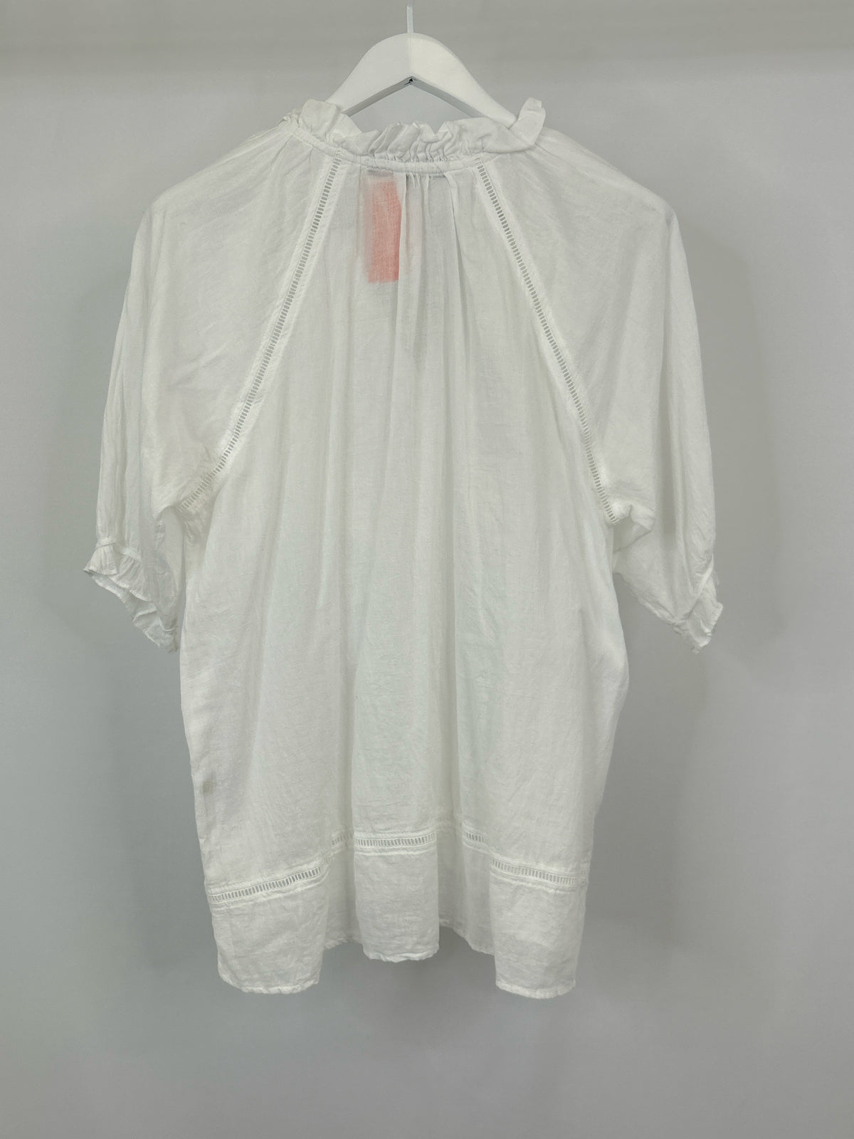 JP AND MATTIE Size L White Women Blouse