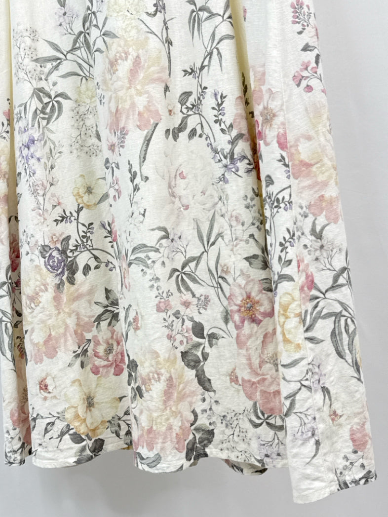 JOIE Size M White Floral Women Dress