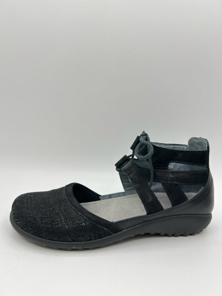 NAOT Size 40 Black Women's Sandal