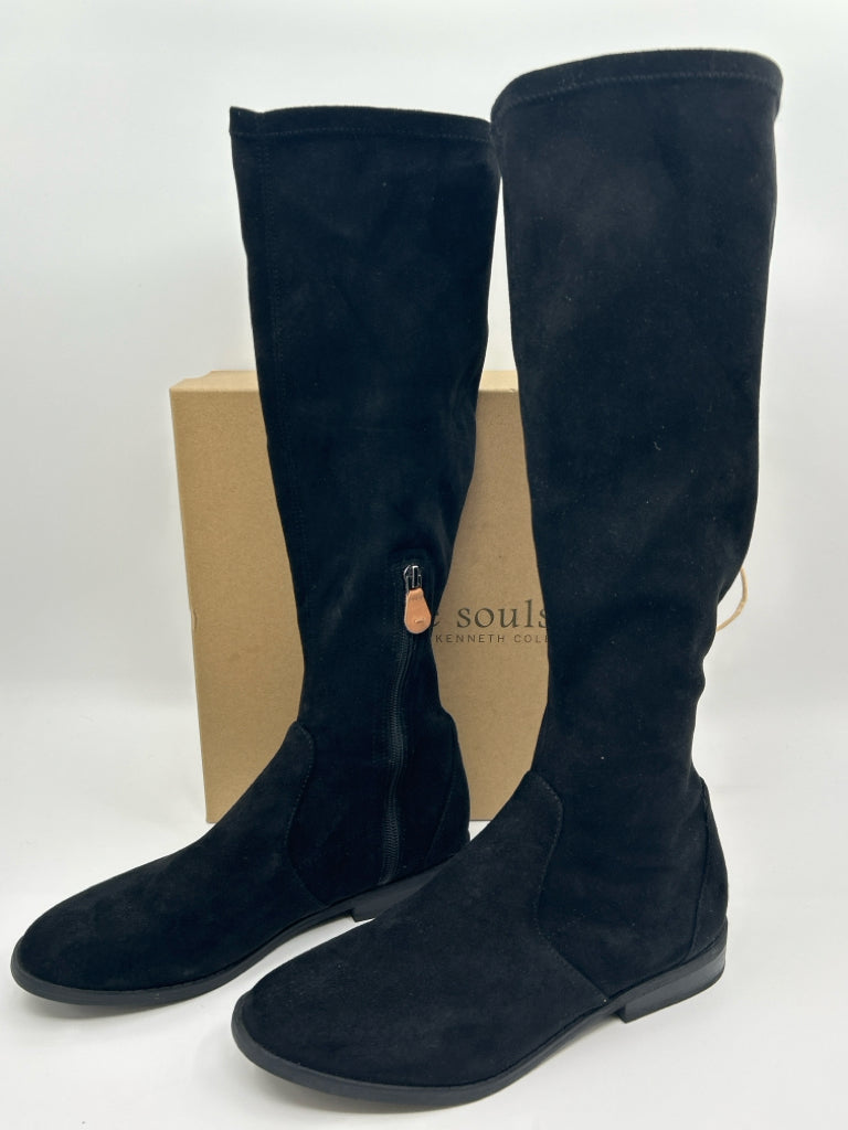 GENTLE SOULS Women Size 8.5M Black Boots