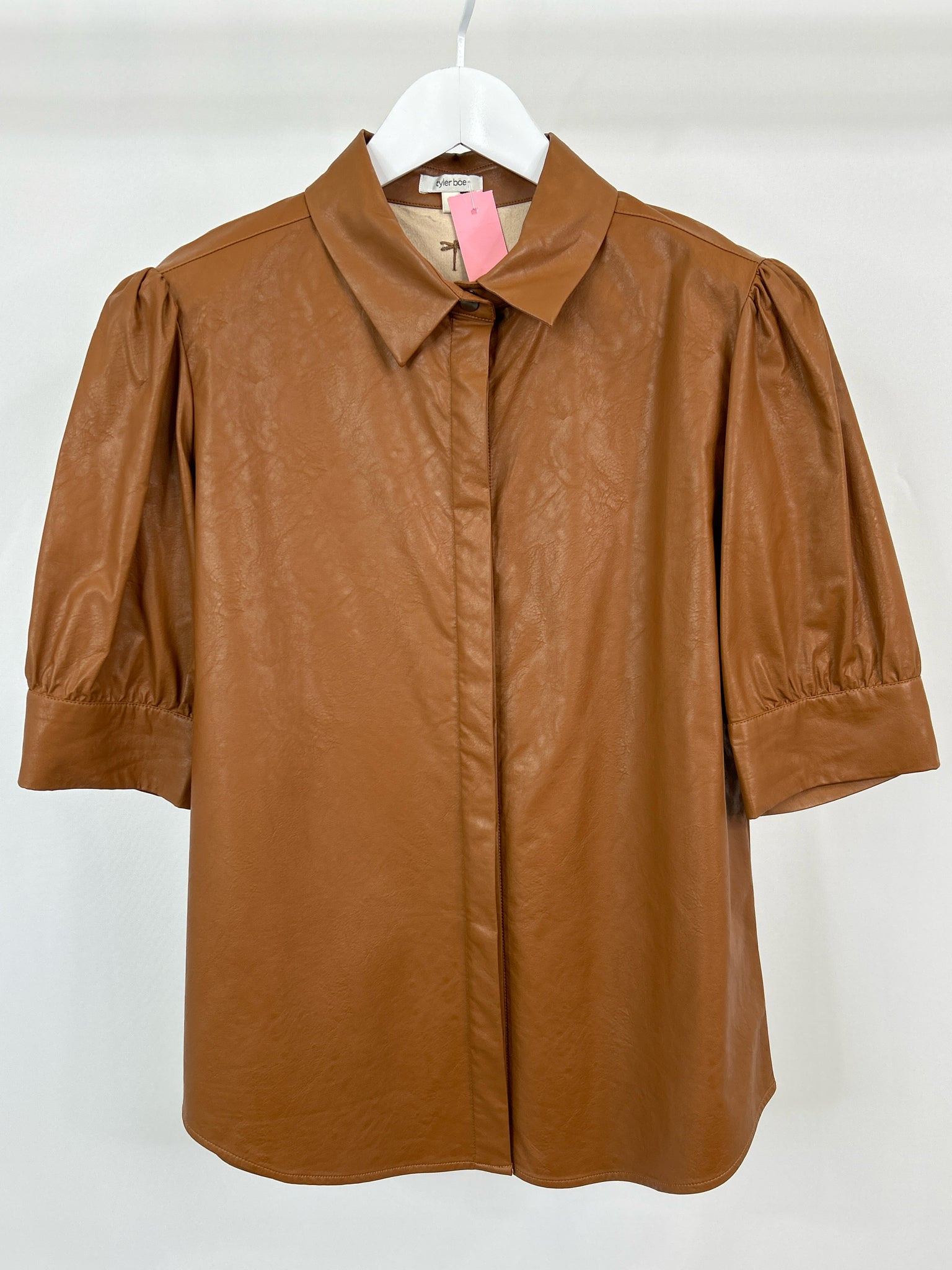 TYLER BOE Size 8 Brown Women Top