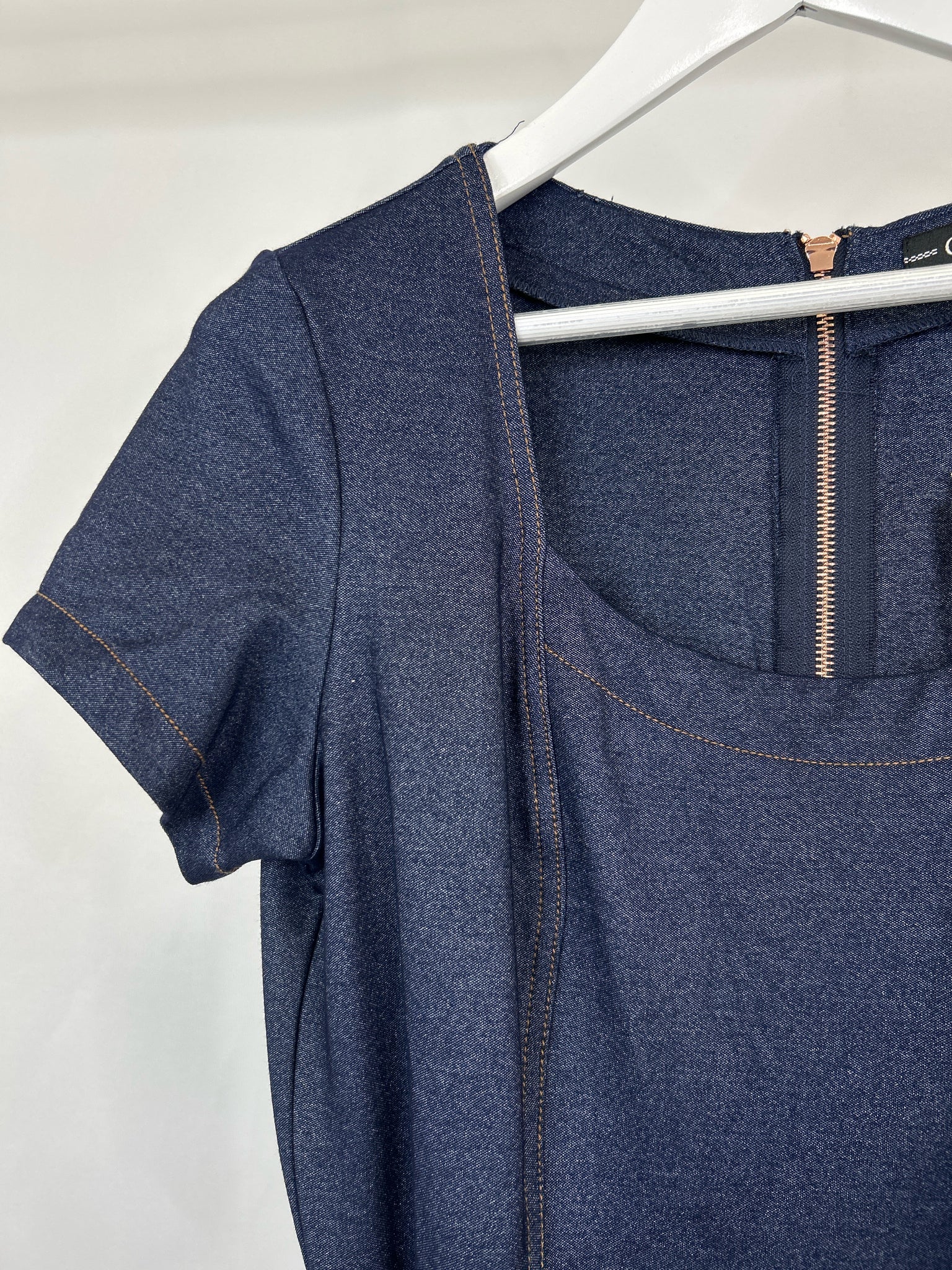 GUESS Size XL BLUE DENIM Women Dress