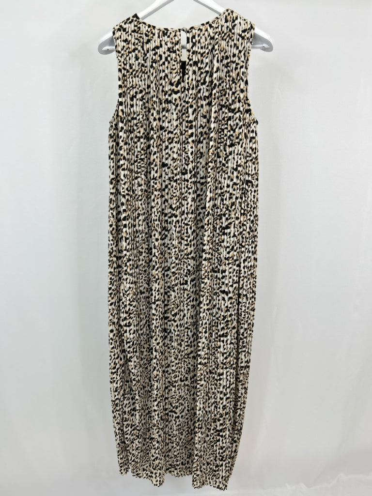 BANANA REPUBLIC Size M Black Print Women's Dress