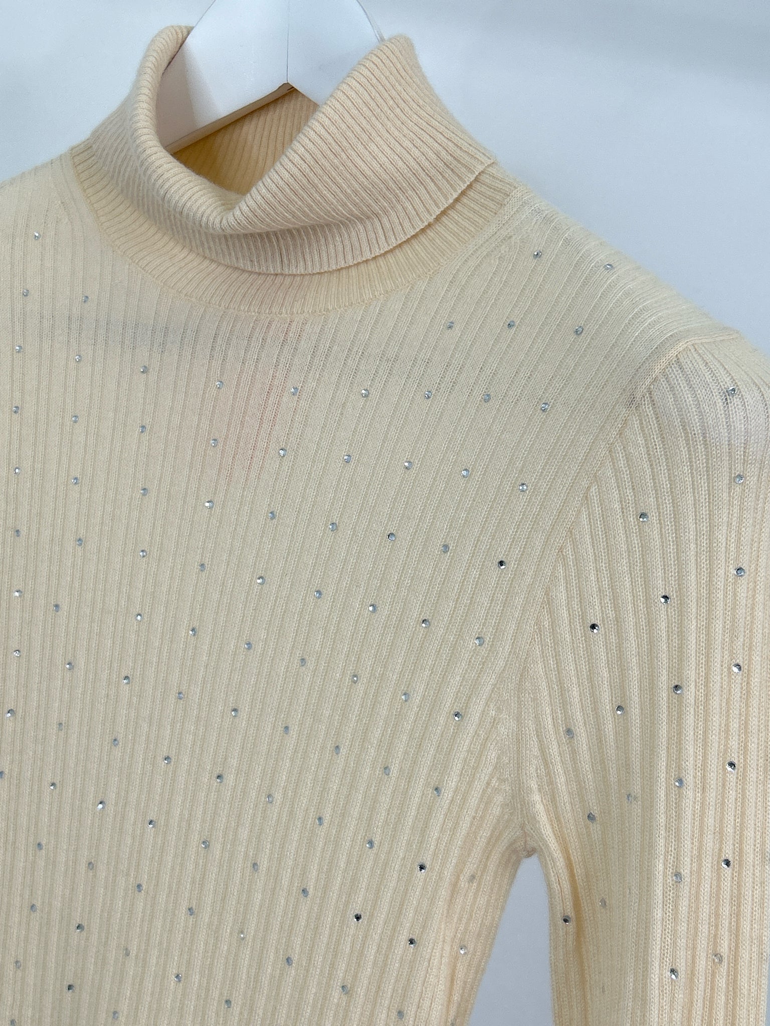 J CREW Size S Cream Women Sweater