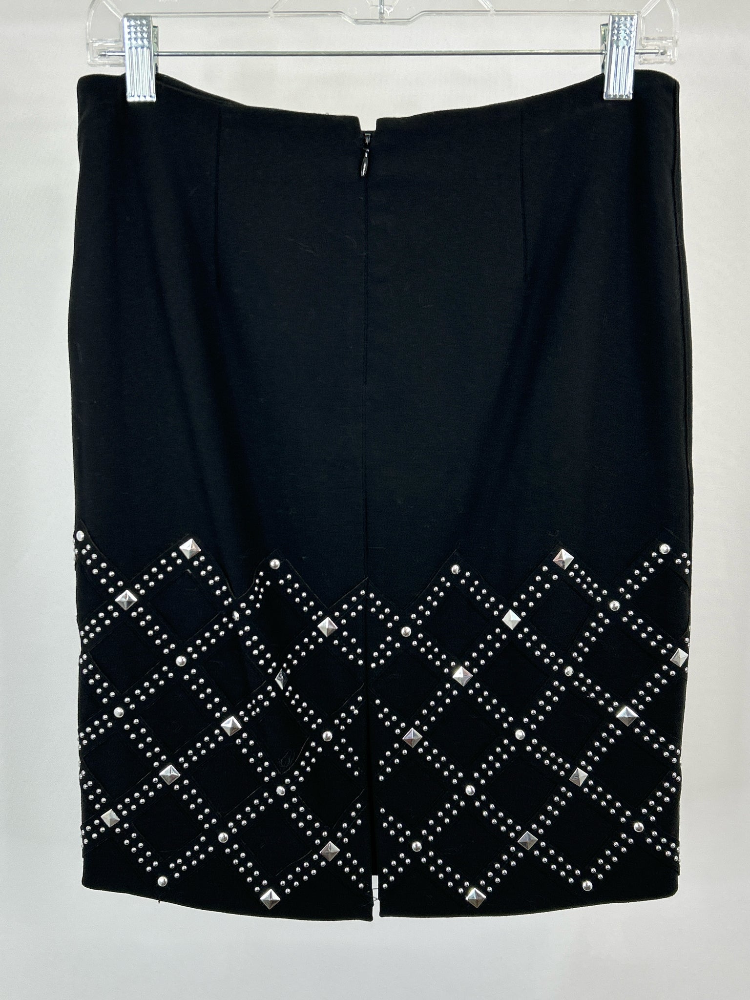 White House Black Market Size 4 Black Women Skirt NWT