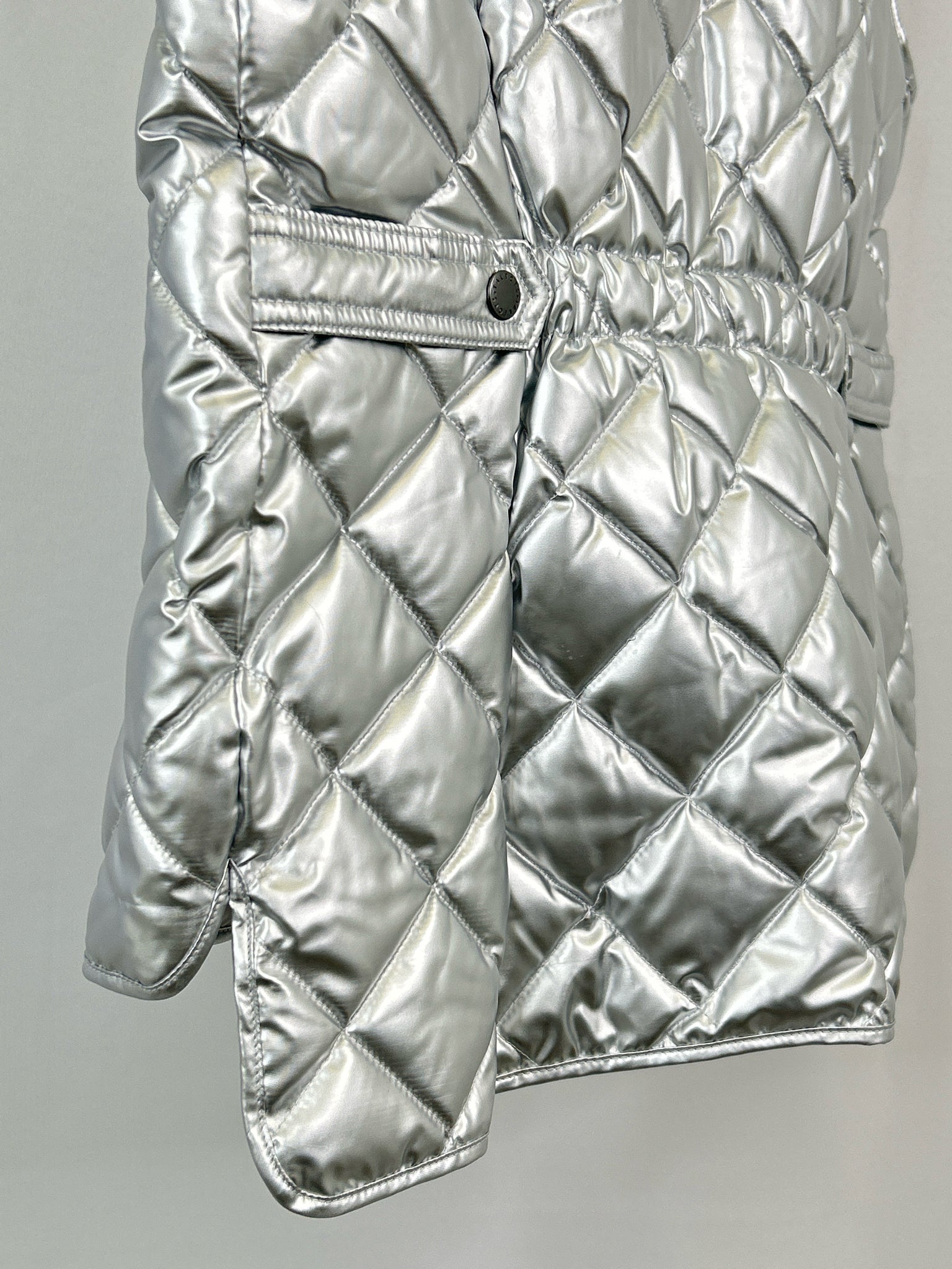 TALBOTS NWT Size ps METALLIC SILVER Women Vest