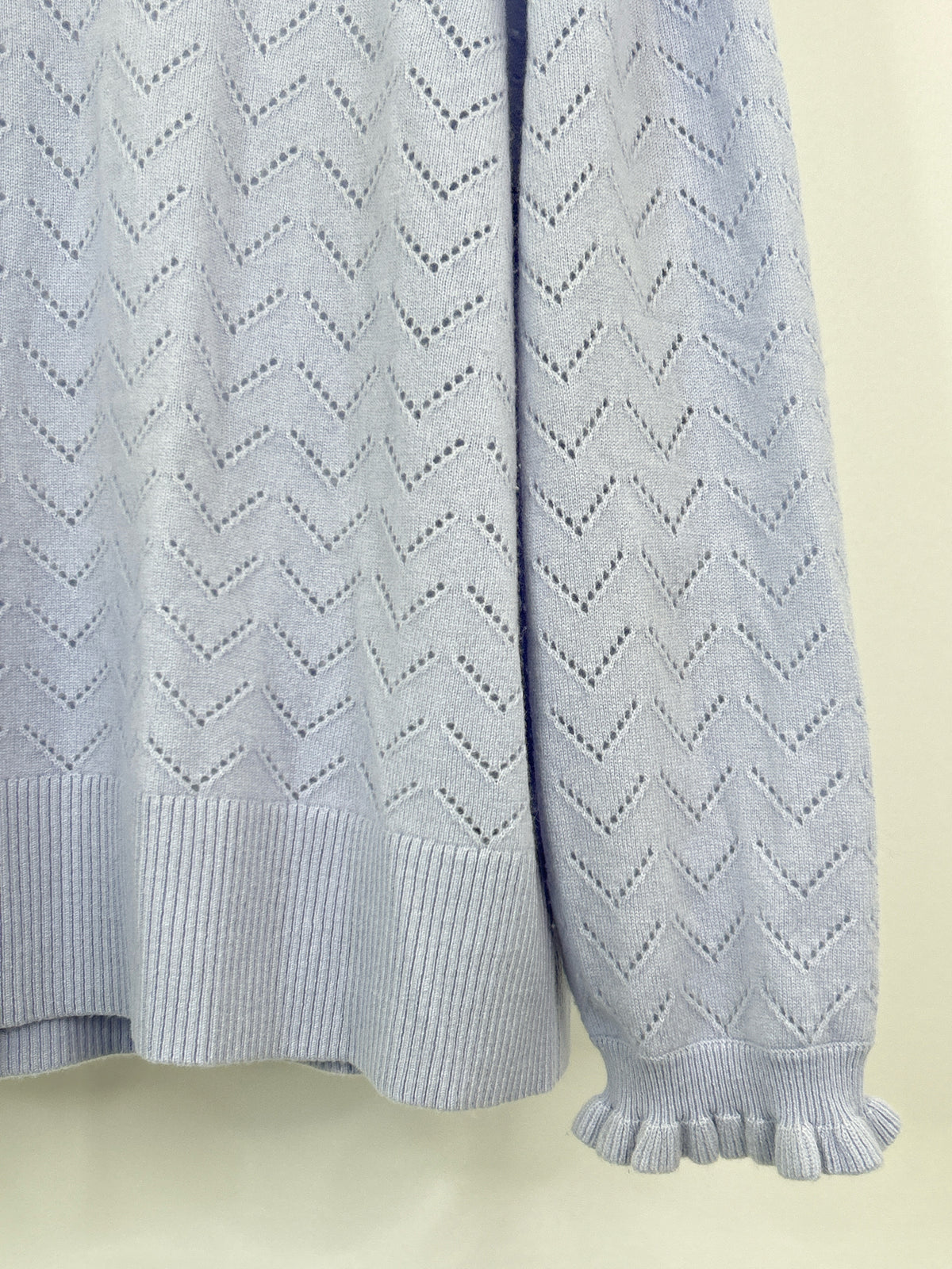 J. CREW Size 3X Baby Blue Women Sweater