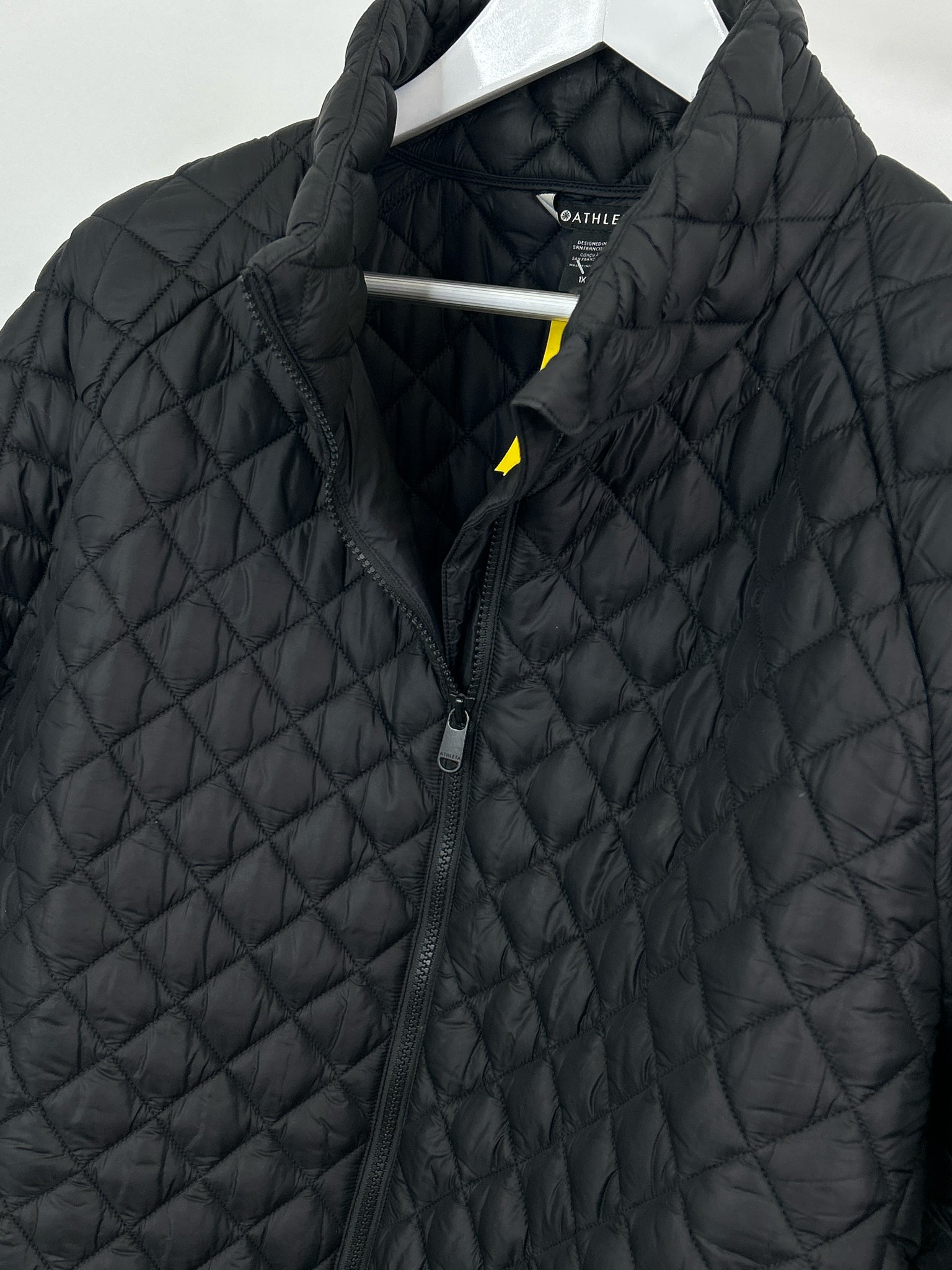 ATHLETA Size 1X Black Women Jacket