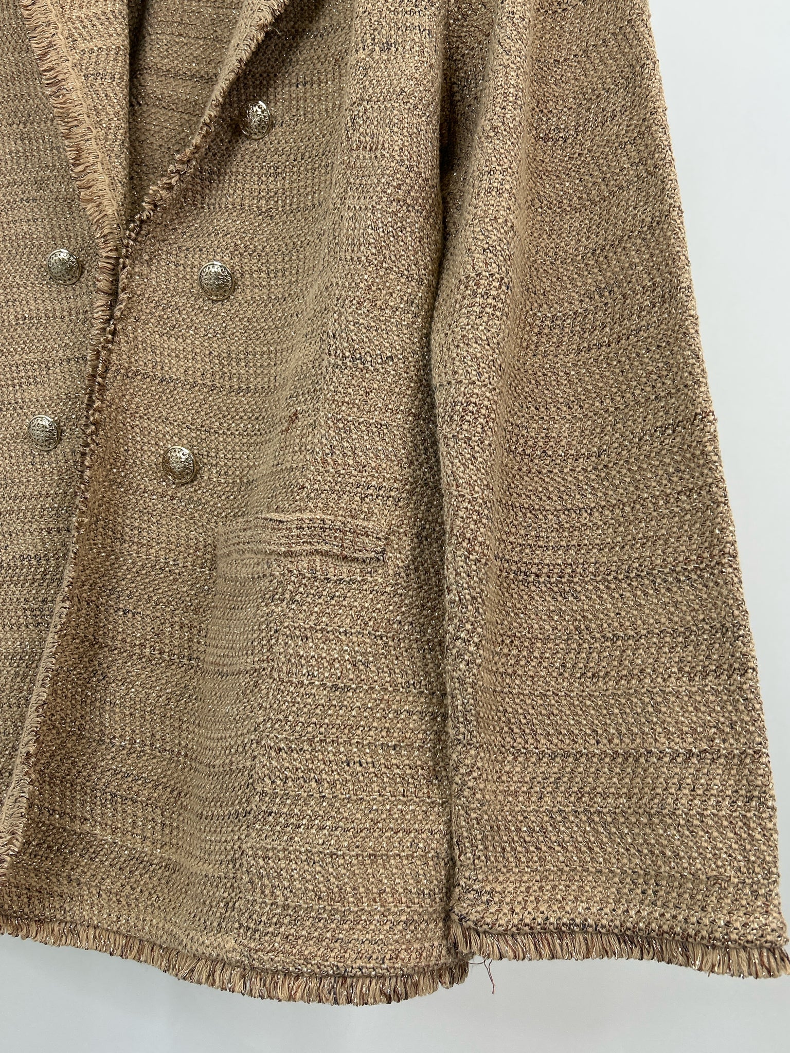 CHICO'S Size XLP Neutral Women Cardigan