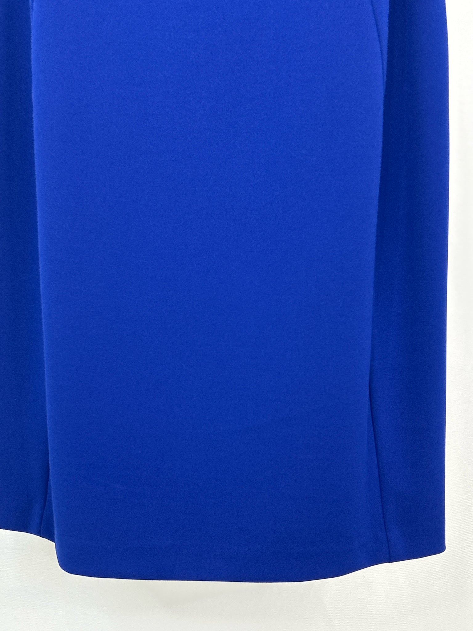 CALVIN KLEIN Size 14W Blue Women Dress