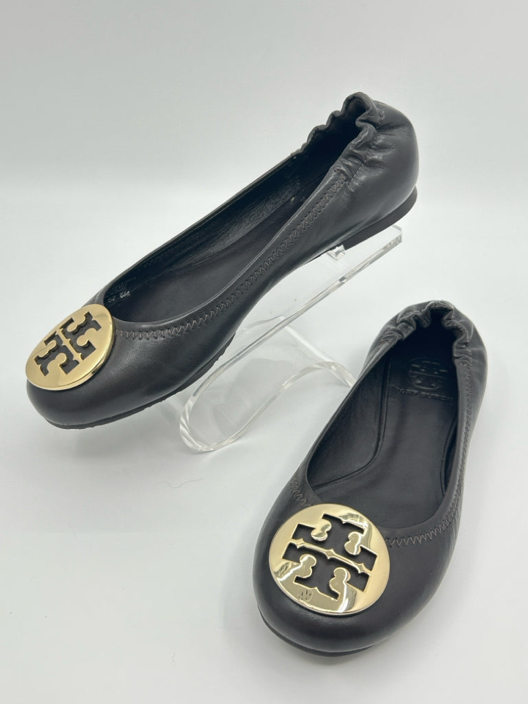 TORY BURCH Women Size 6M Brown Flats