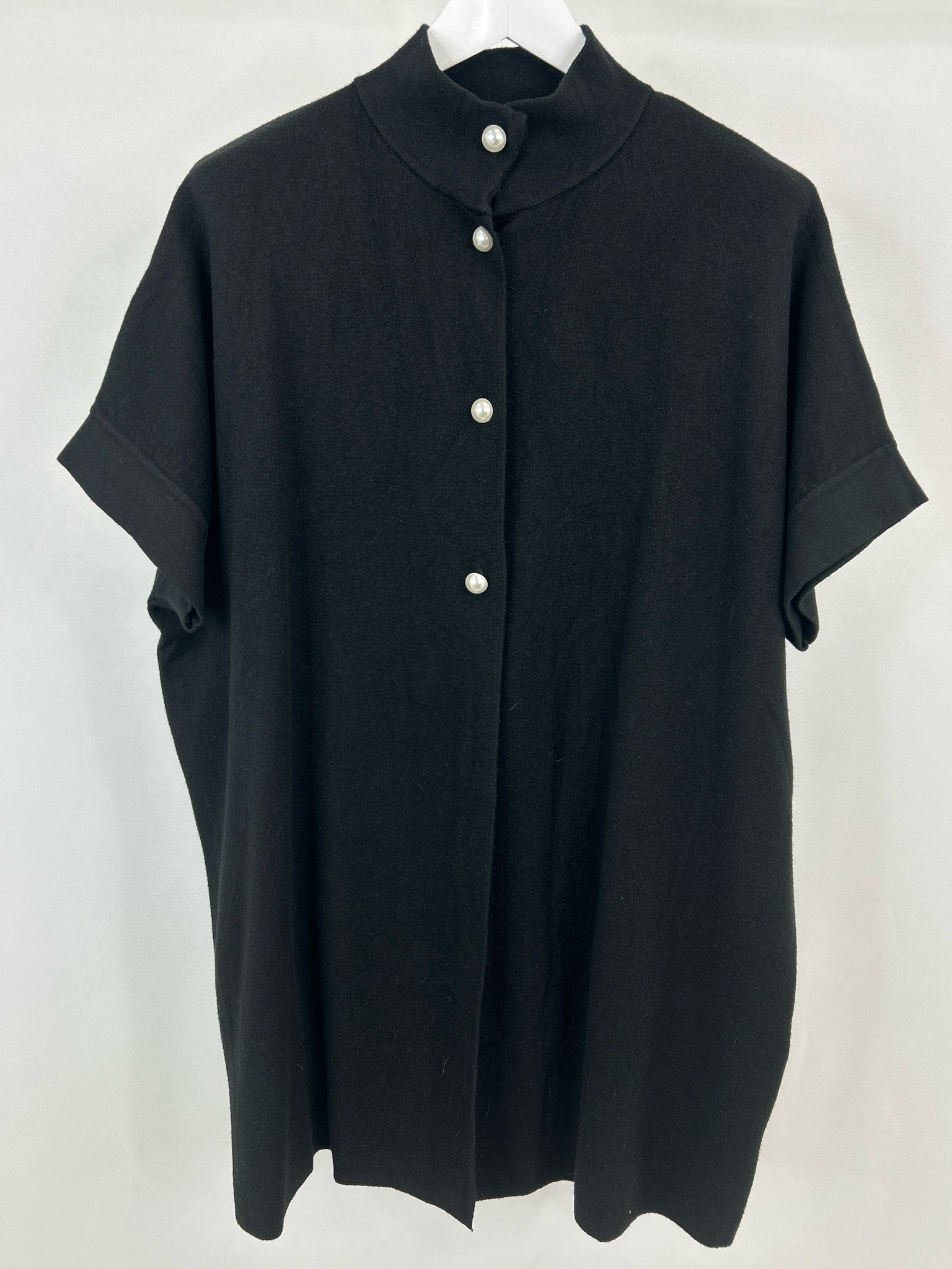 WORLD FASHION Size L/XL Black Women Jacket