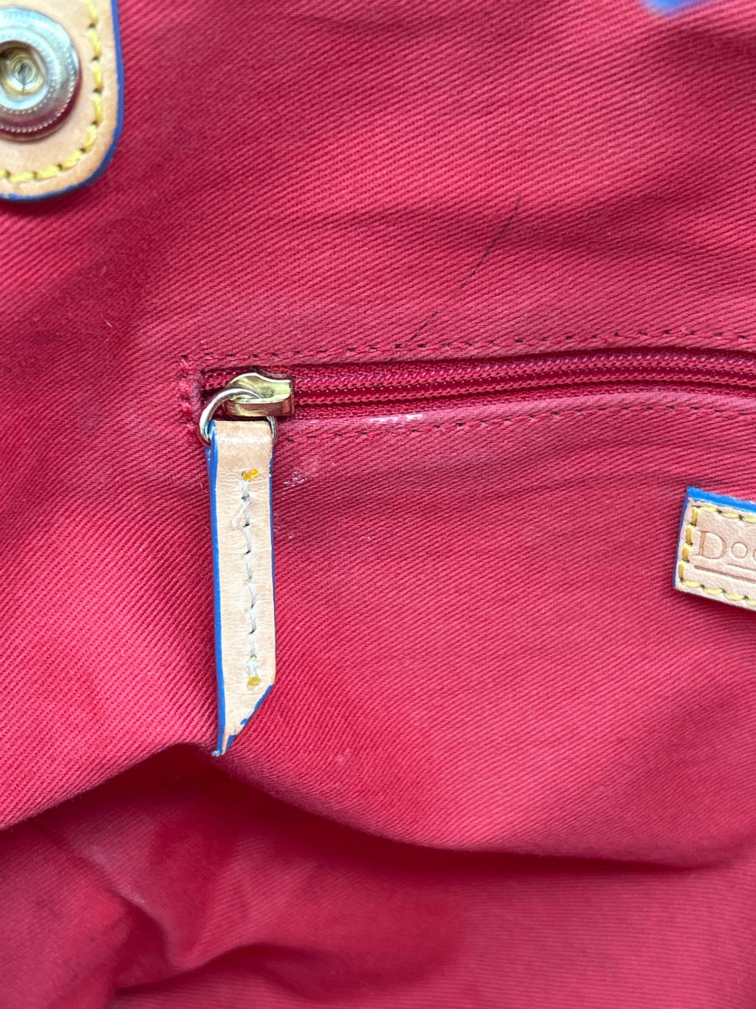 DOONEY & BOURKE Cream Print Women Tote