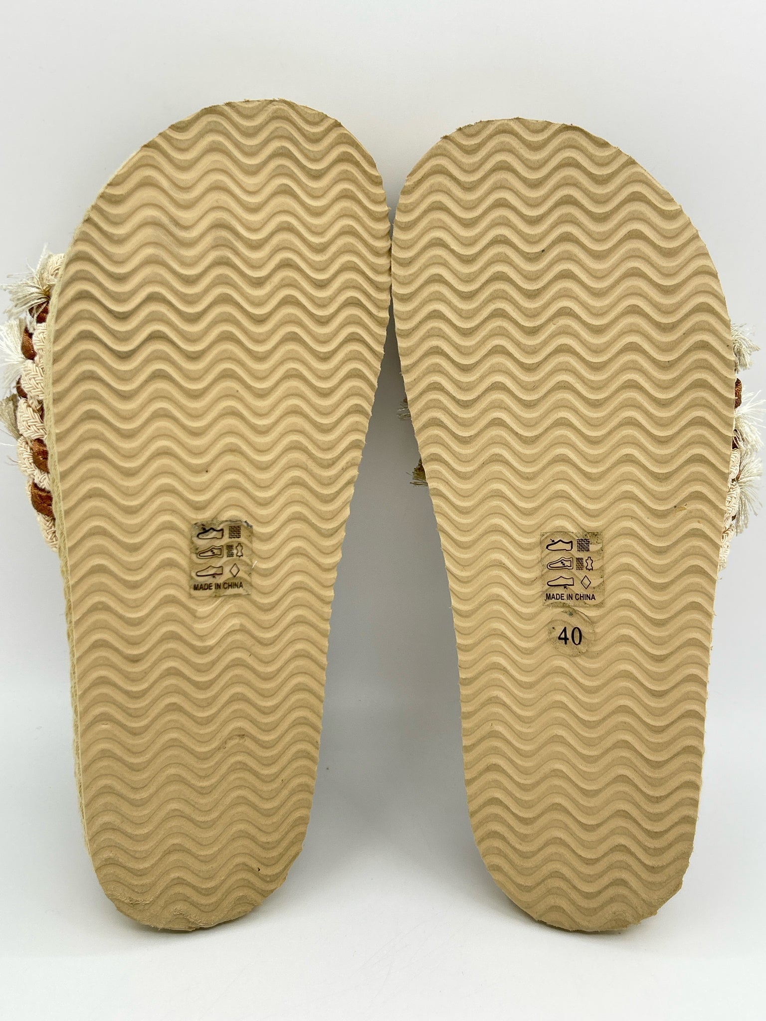 Mou Monoband Size 9 Beige Women Sandal