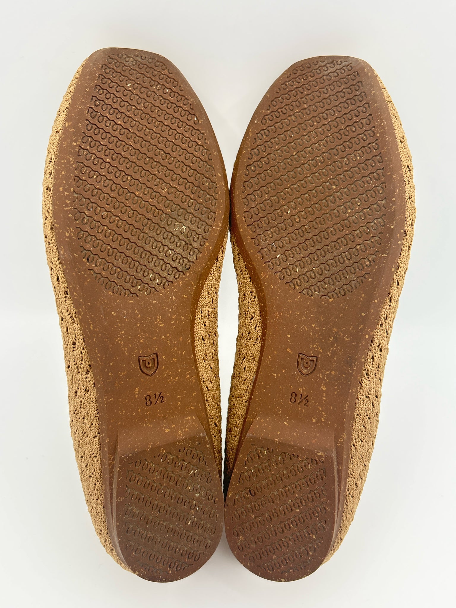 ROTHY'S Size 8.5 Brown Women Flats