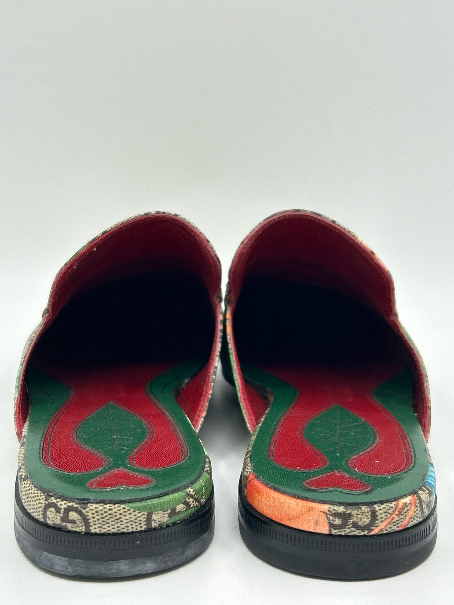 GUCCI Size 9/9.5 Multi-Color Women Flats