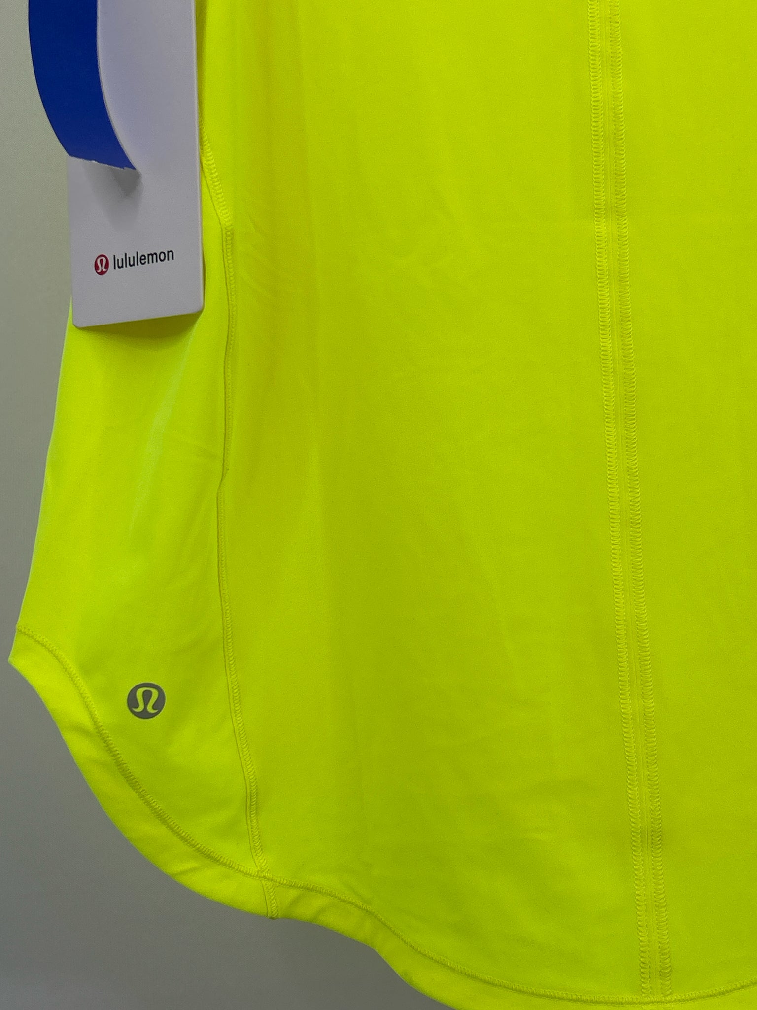 LULULEMON Size 10 neon yellow Women Tank Top