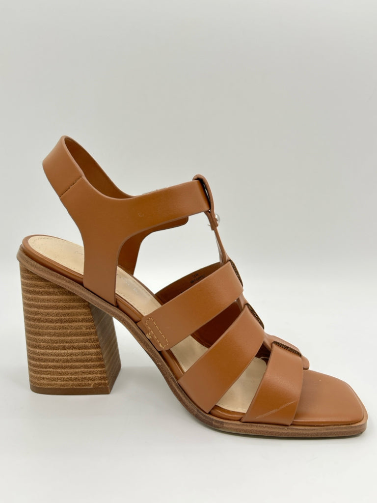 MARC FISHER Women Size 7.5 Brown Sandal