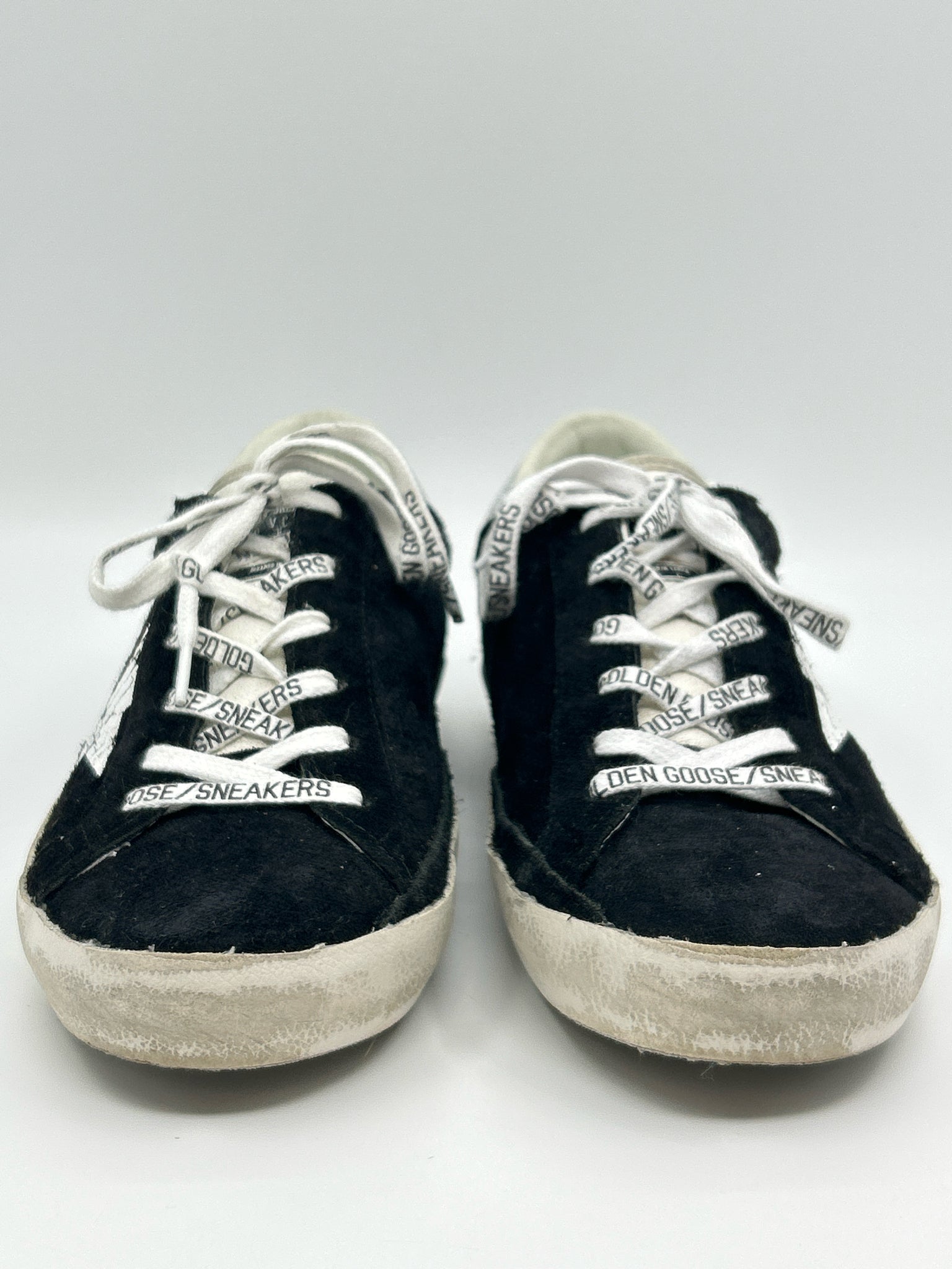 GOLDEN GOOSE Size 39/9 Black Women Sneakers