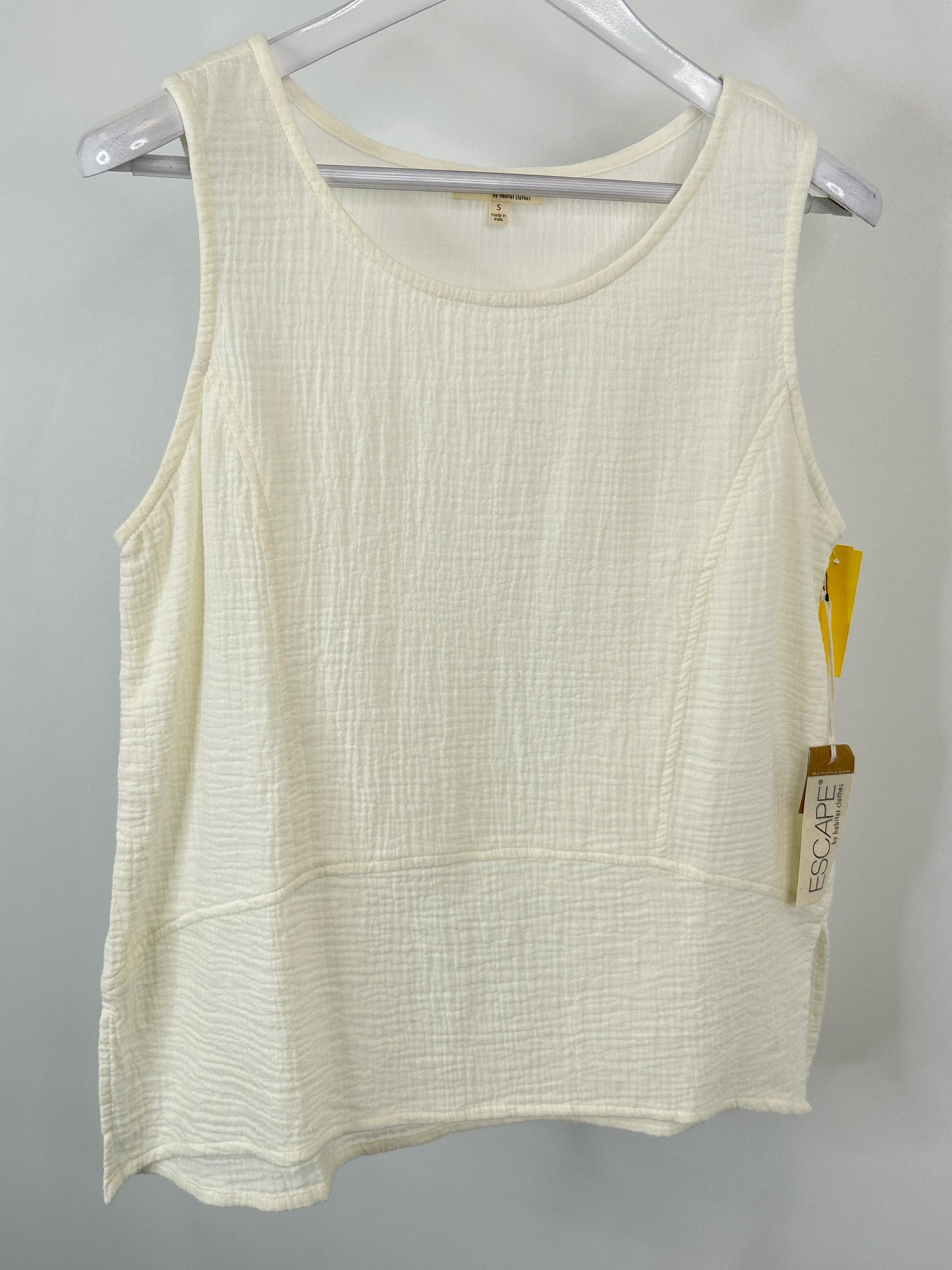 Escape by Habitat Clothes Size S White Women Tank Top