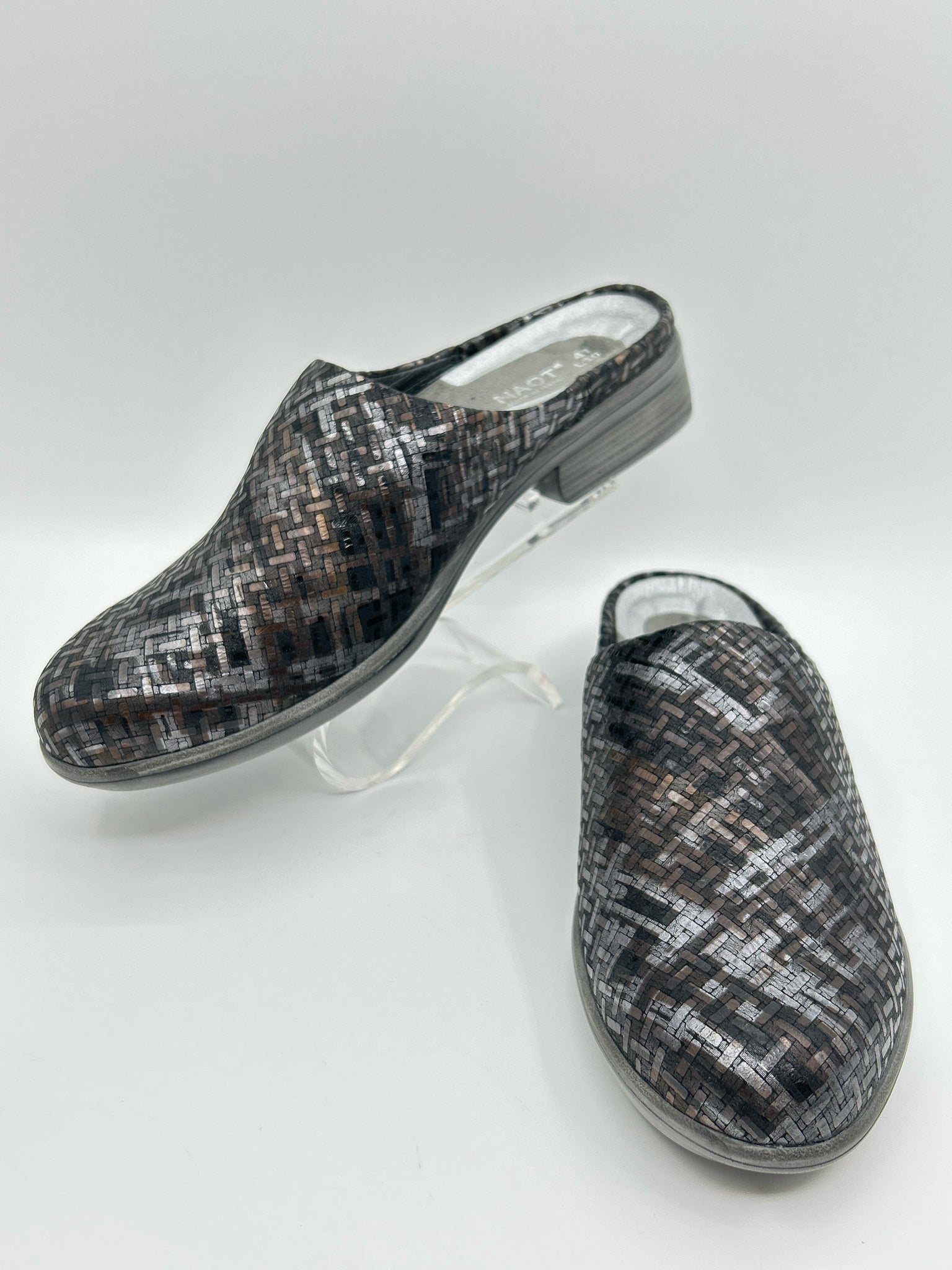 NAOT Size 41 black and grey Women Shoes