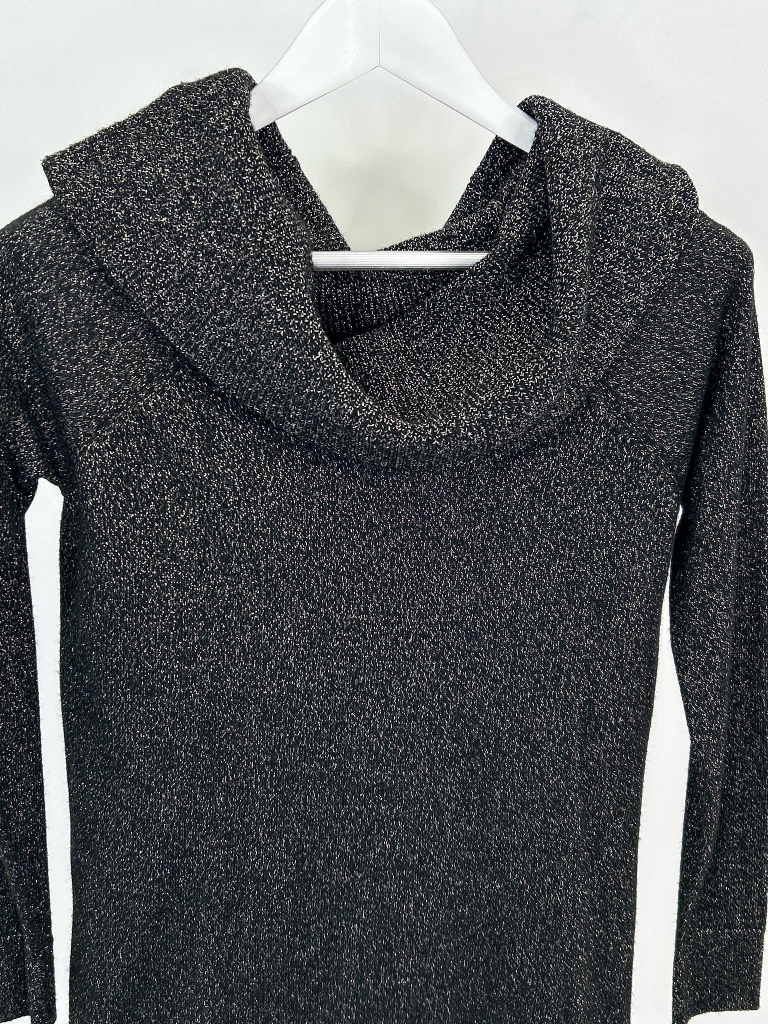 MICHAEL MICHAEL KORS Size S Black & Gold Women Sweater NWT