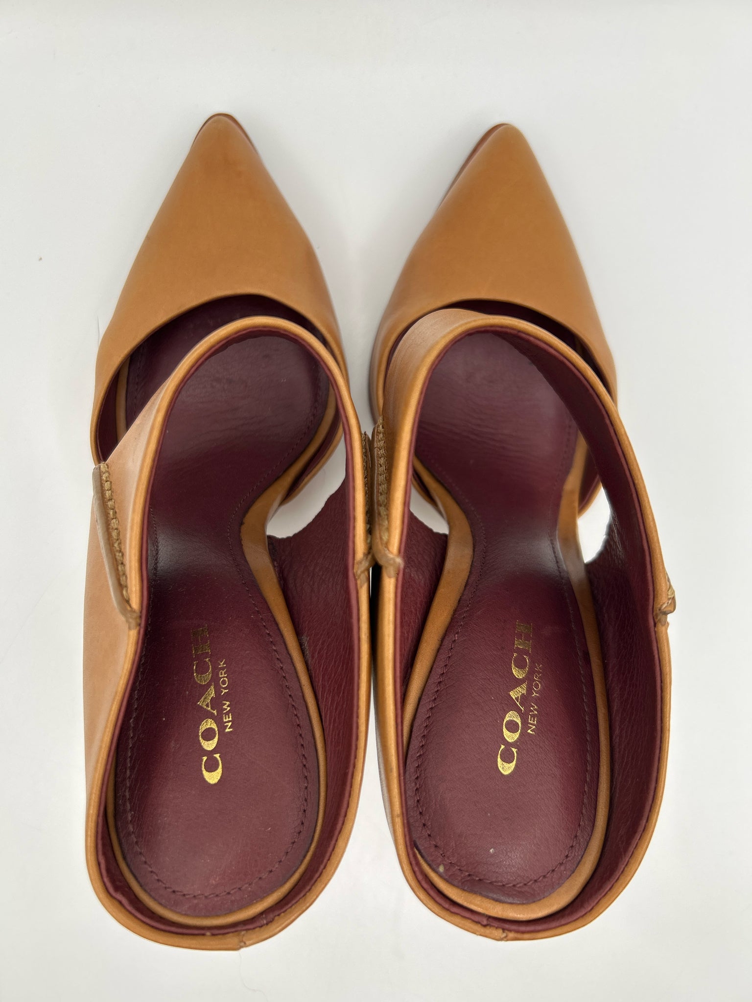 Coach Size 7B Tan Women Booties